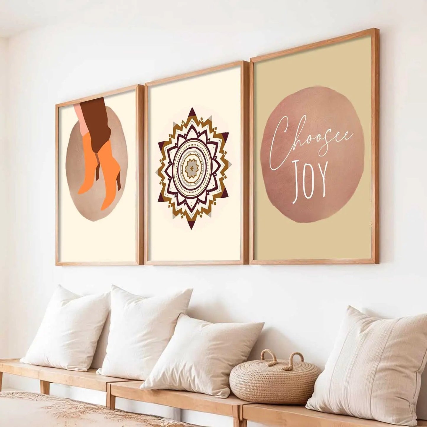 Modern Wall Art Paintings for Living Room - Wall Poster With frames