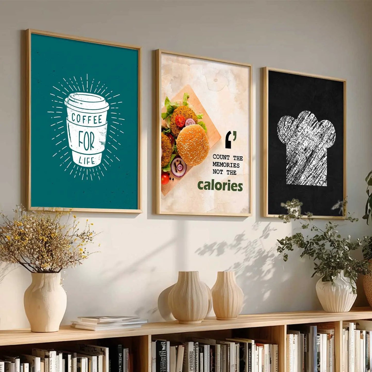 Cafe Wall Art Paintings for Living Room - Wall Poster With frames