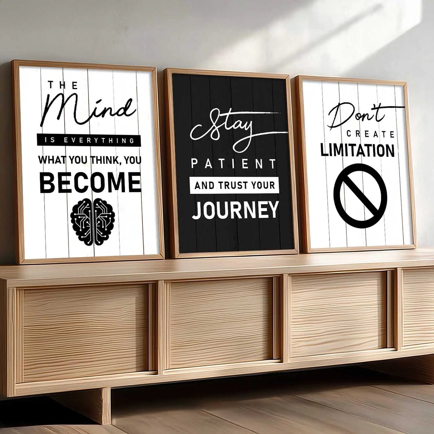 Motivational Wall Art Paintings for Living Room - Wall Poster With frames