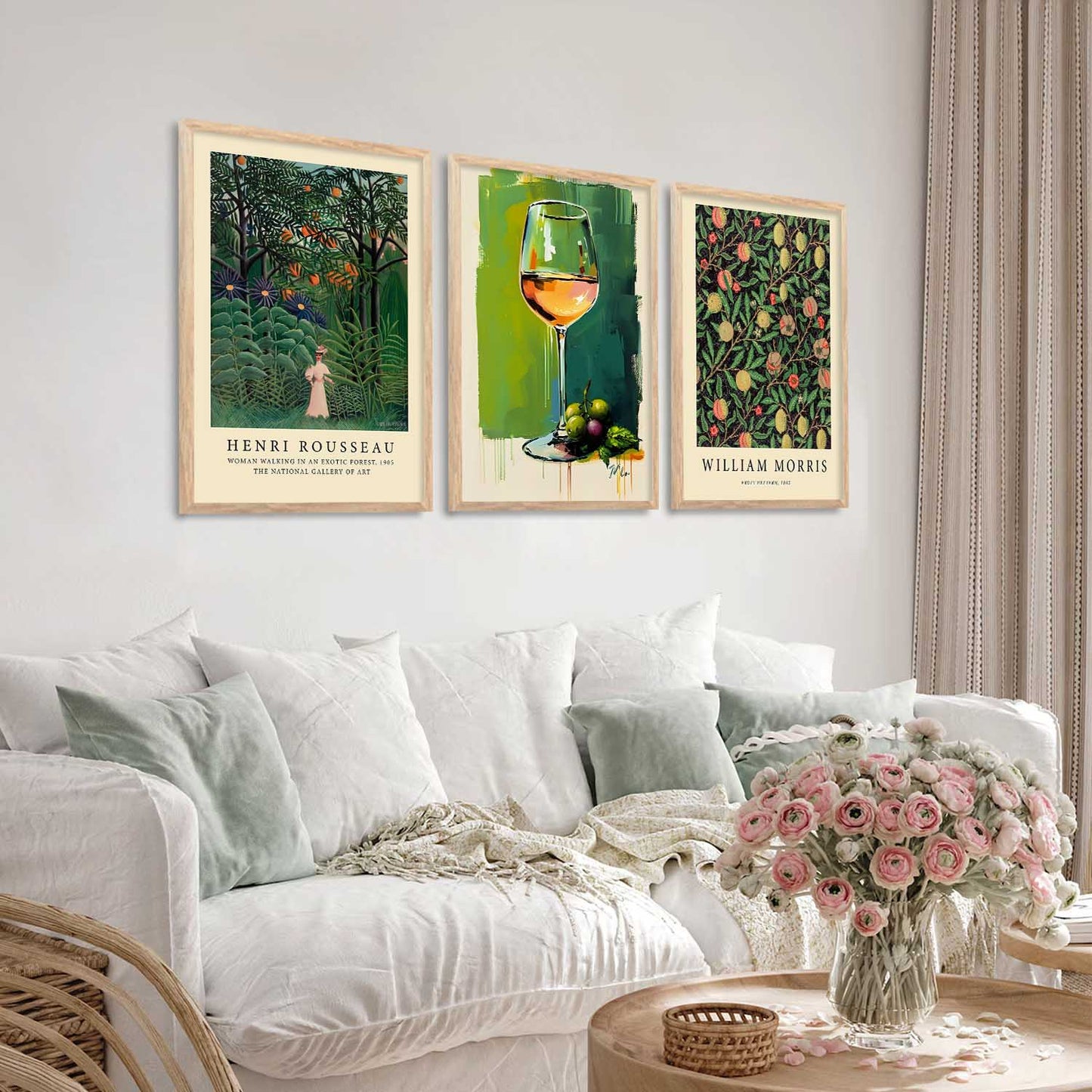 Modern Wall Art Paintings for Living Room - Wall Poster With frames