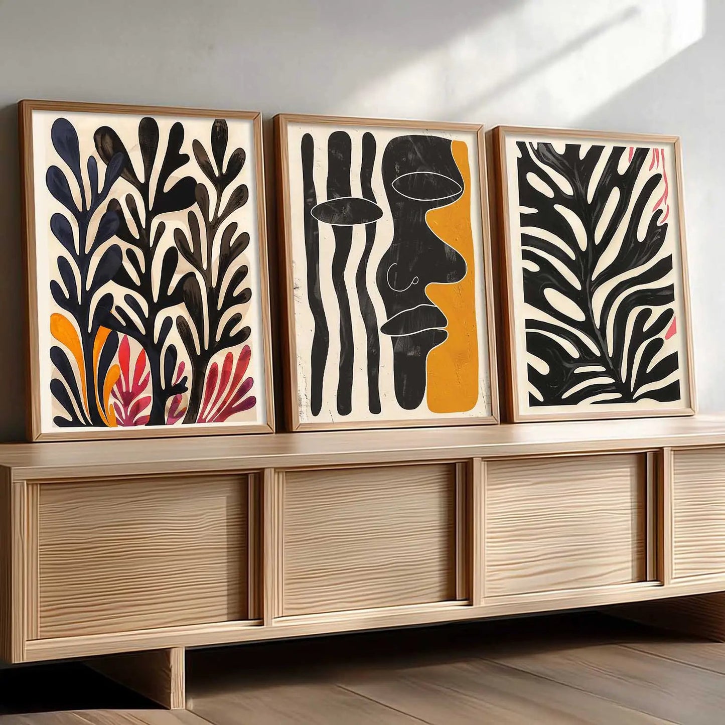 Modern Wall Art Paintings for Living Room - Wall Poster With frames