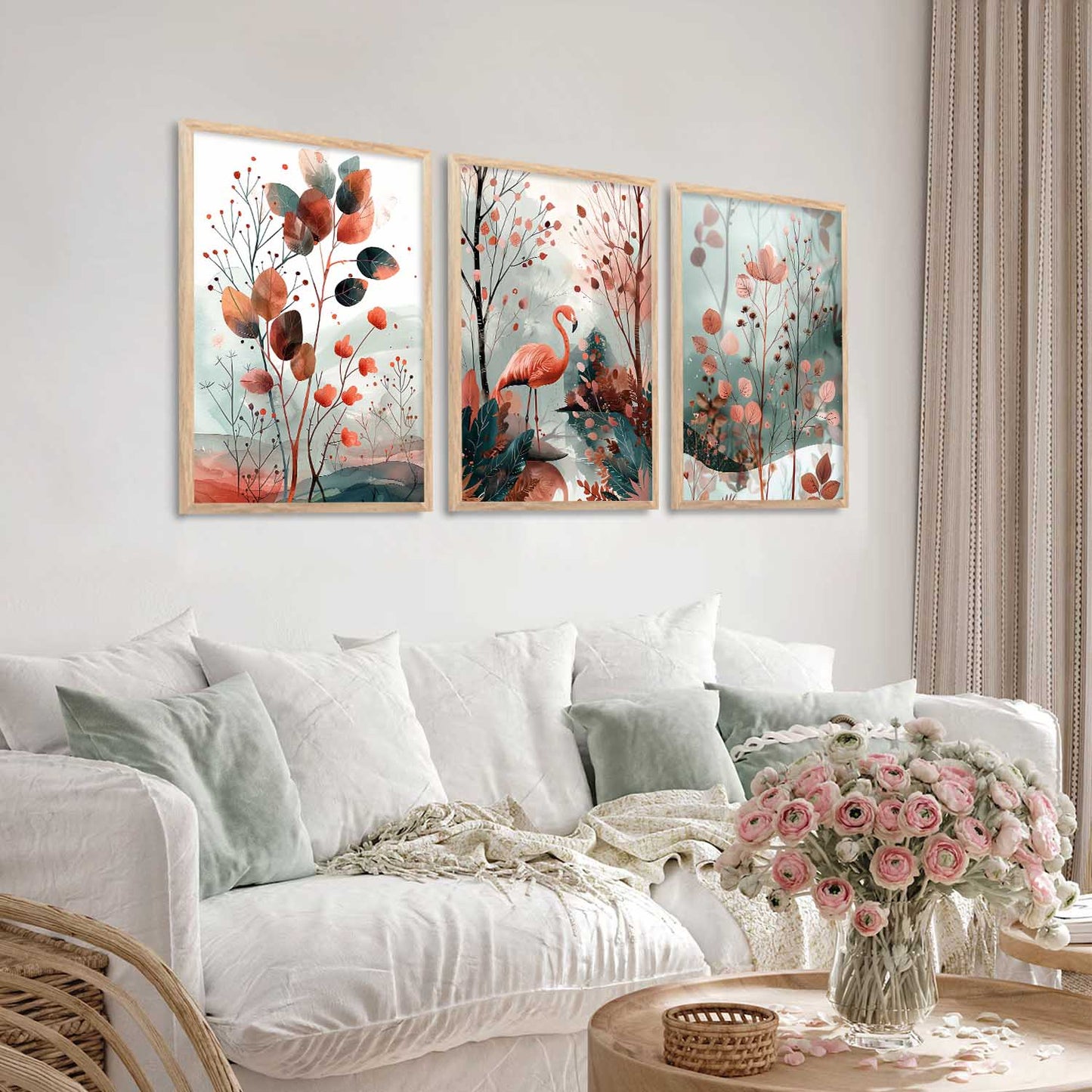 Modern Wall Art Paintings for Living Room - Wall Poster With frames
