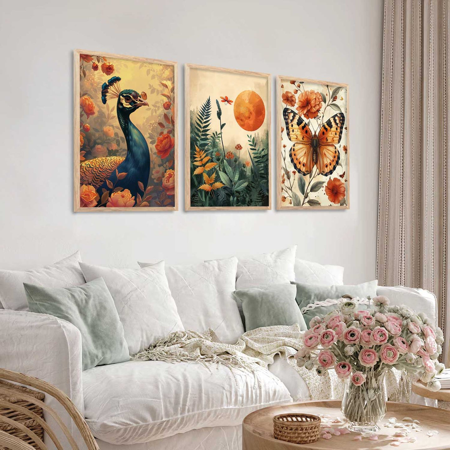 Modern Wall Art Paintings for Living Room - Wall Poster With frames