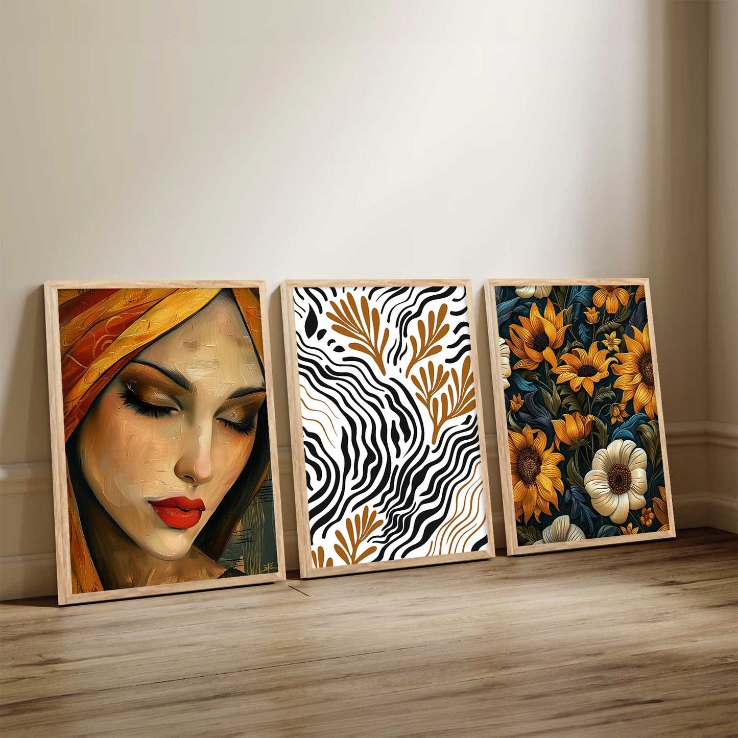 Modern Wall Art Paintings for Living Room - Wall Poster With frames