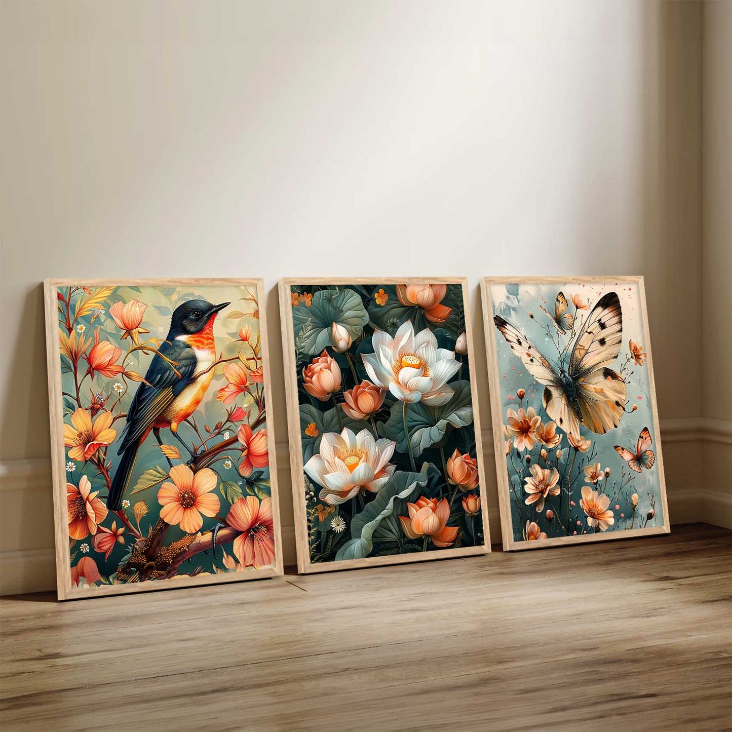Traditional Wall Art Paintings for Living Room - Wall Poster With frames
