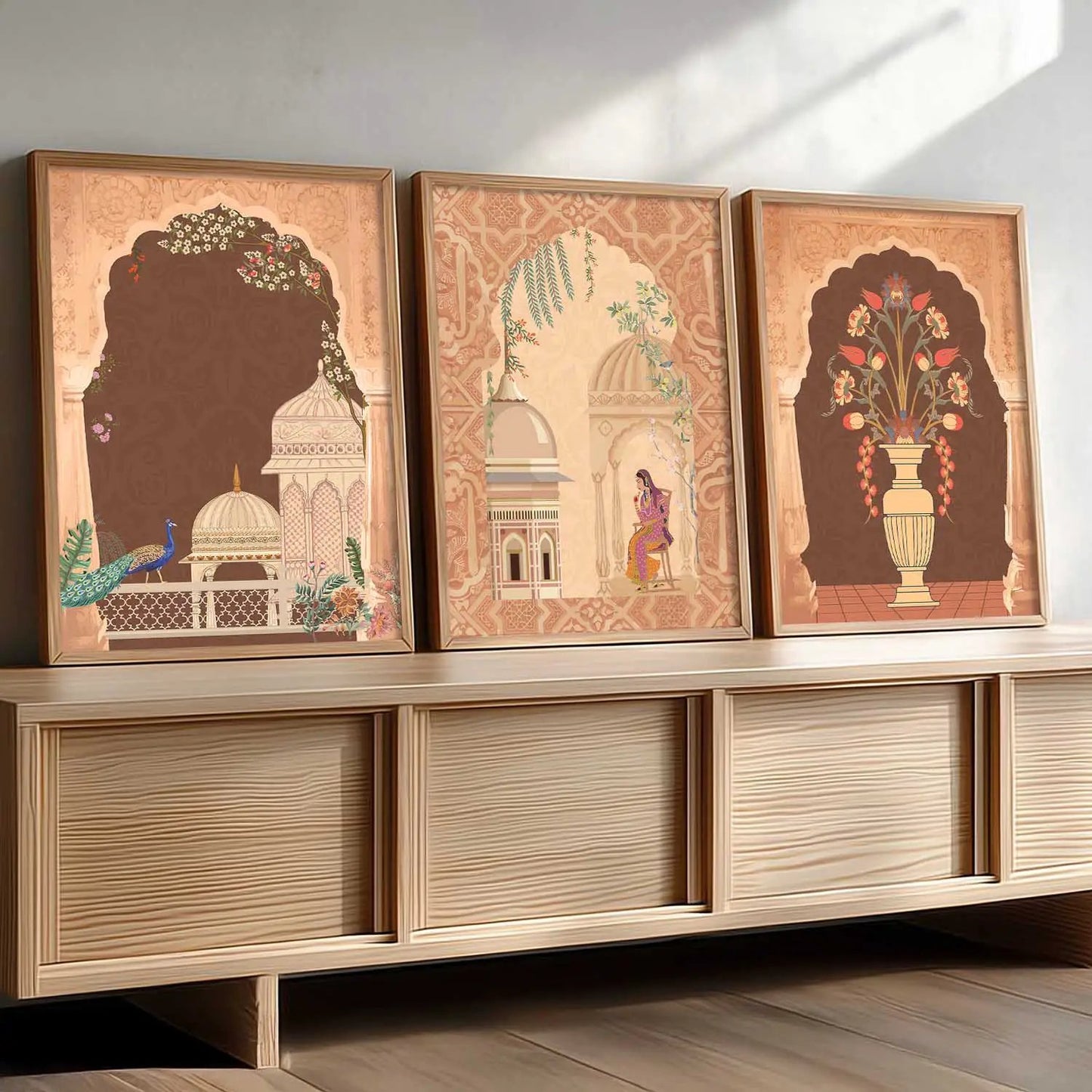 Traditional Wall Art Paintings for Living Room - Wall Poster With frames