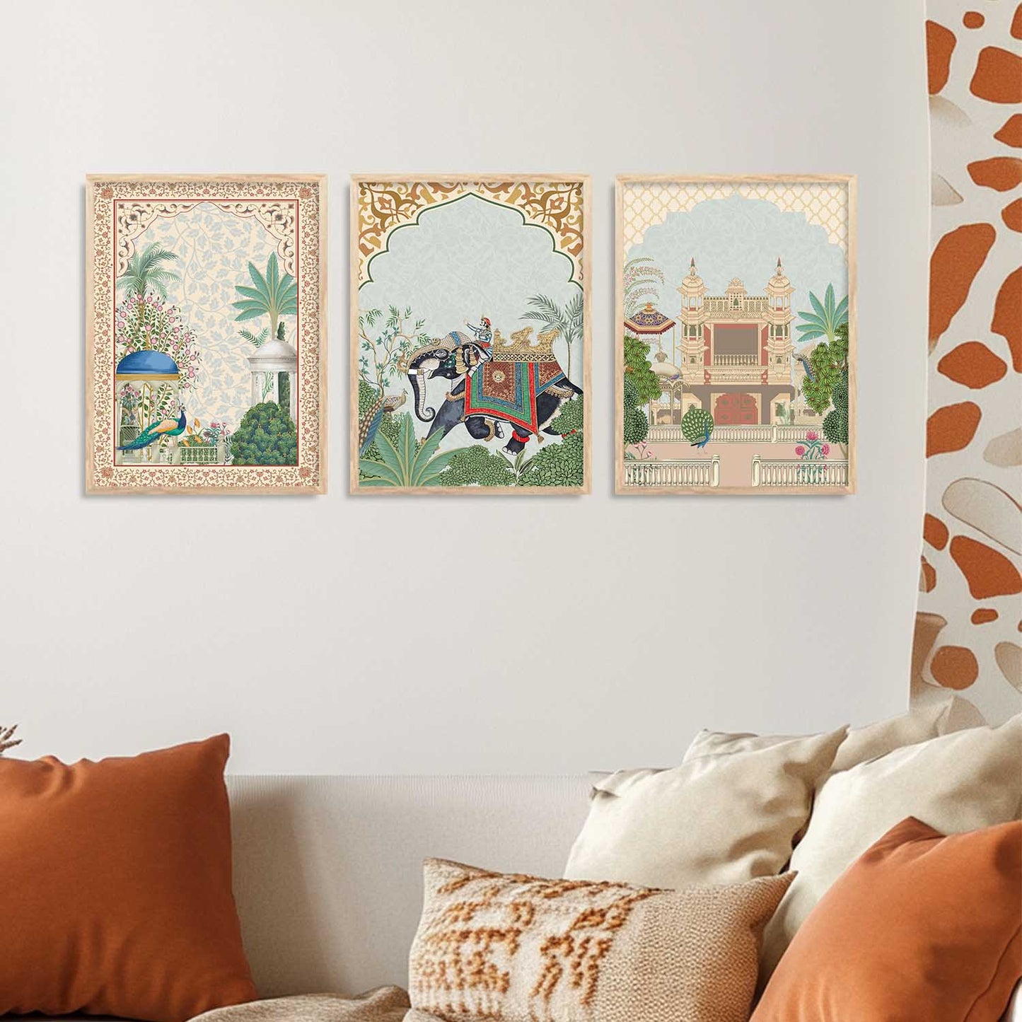 Traditional Wall Art Paintings for Living Room - Wall Poster With frames