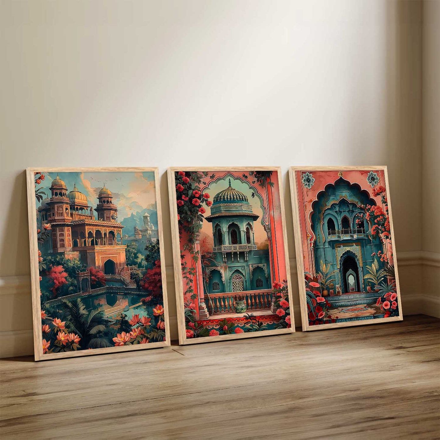 Traditional Wall Art Paintings for Living Room - Wall Poster With frames