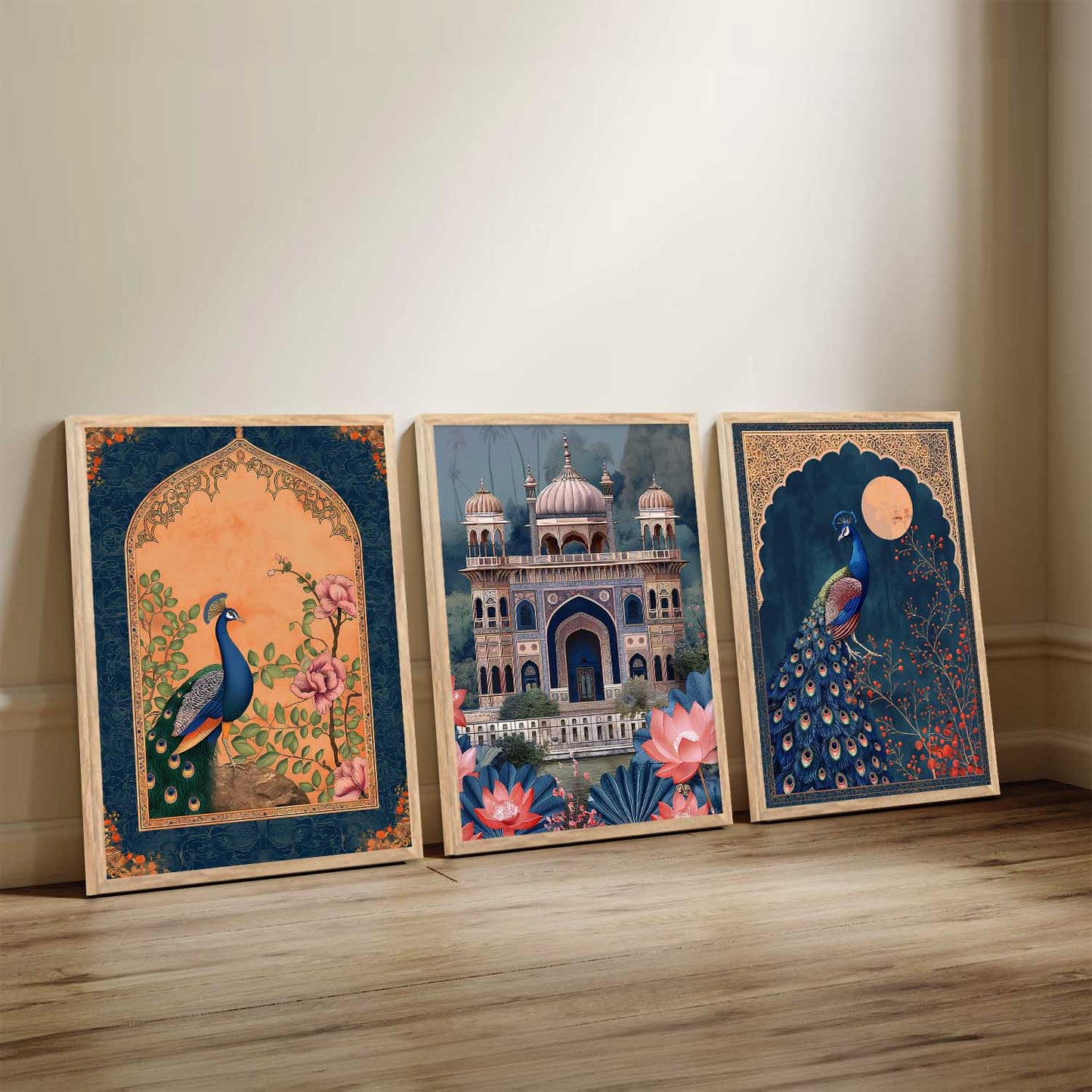 Traditional Wall Art Paintings for Living Room - Wall Poster With frames