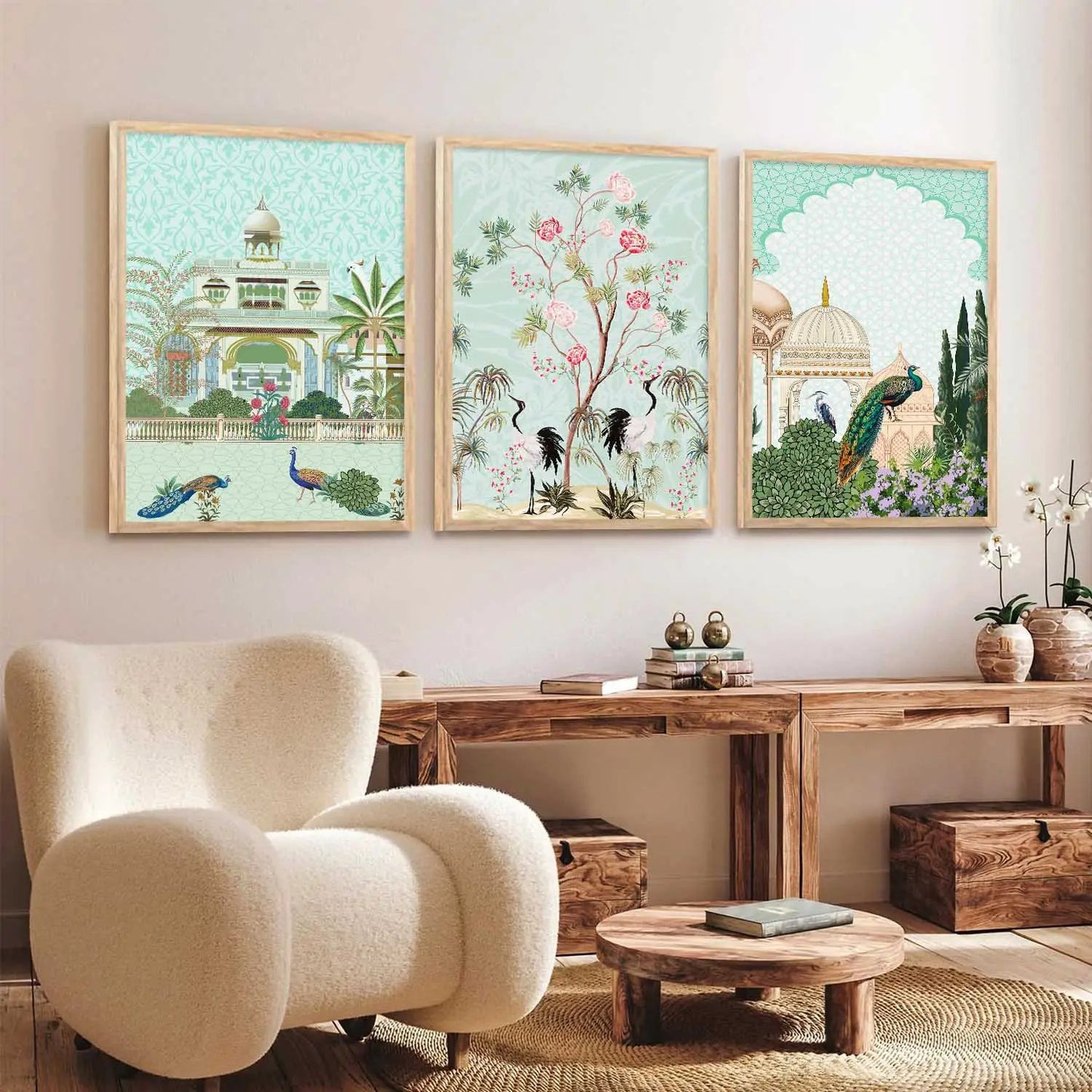 Traditional Wall Art Paintings for Living Room - Wall Poster With frames