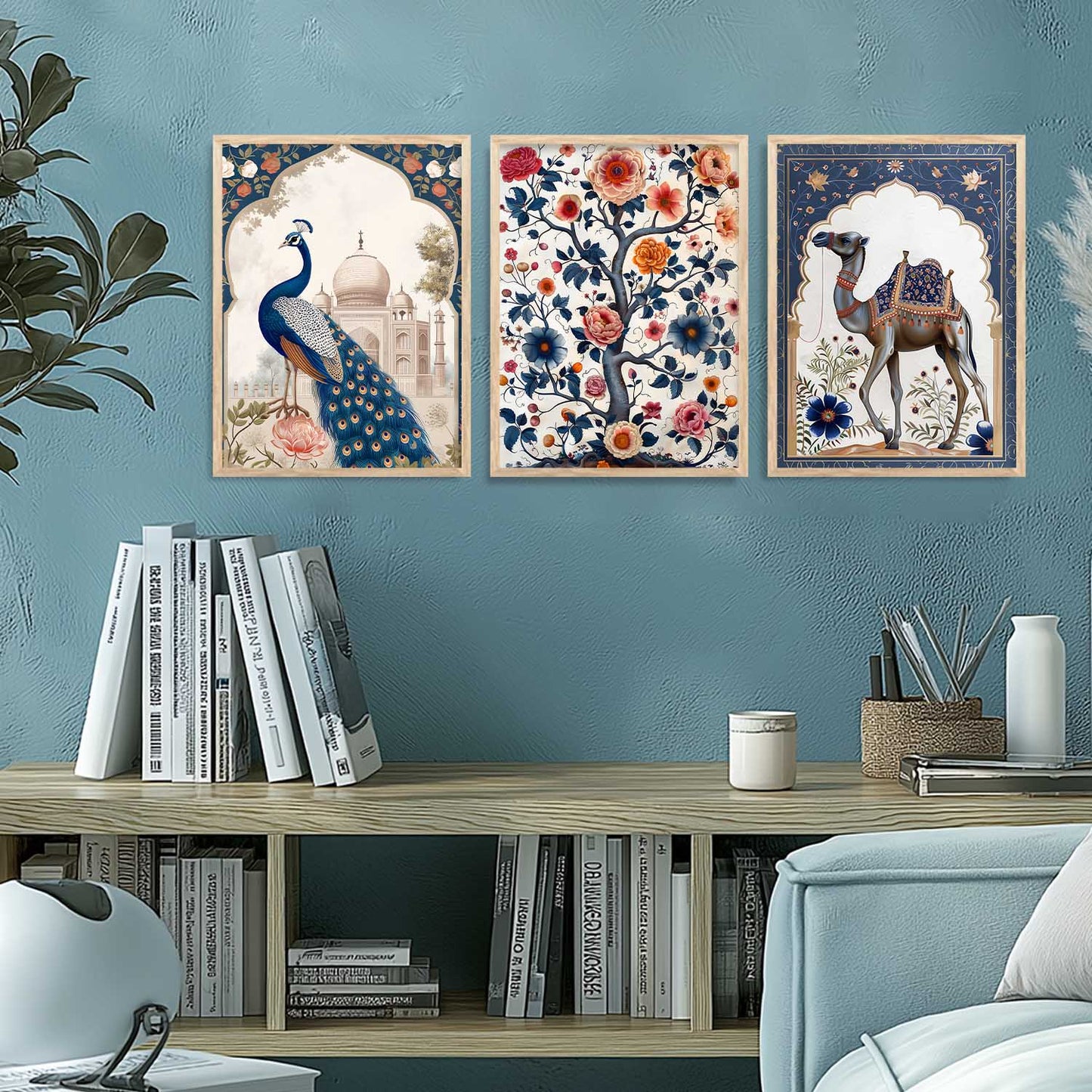 Traditional Wall Art Paintings for Living Room - Wall Poster With frames