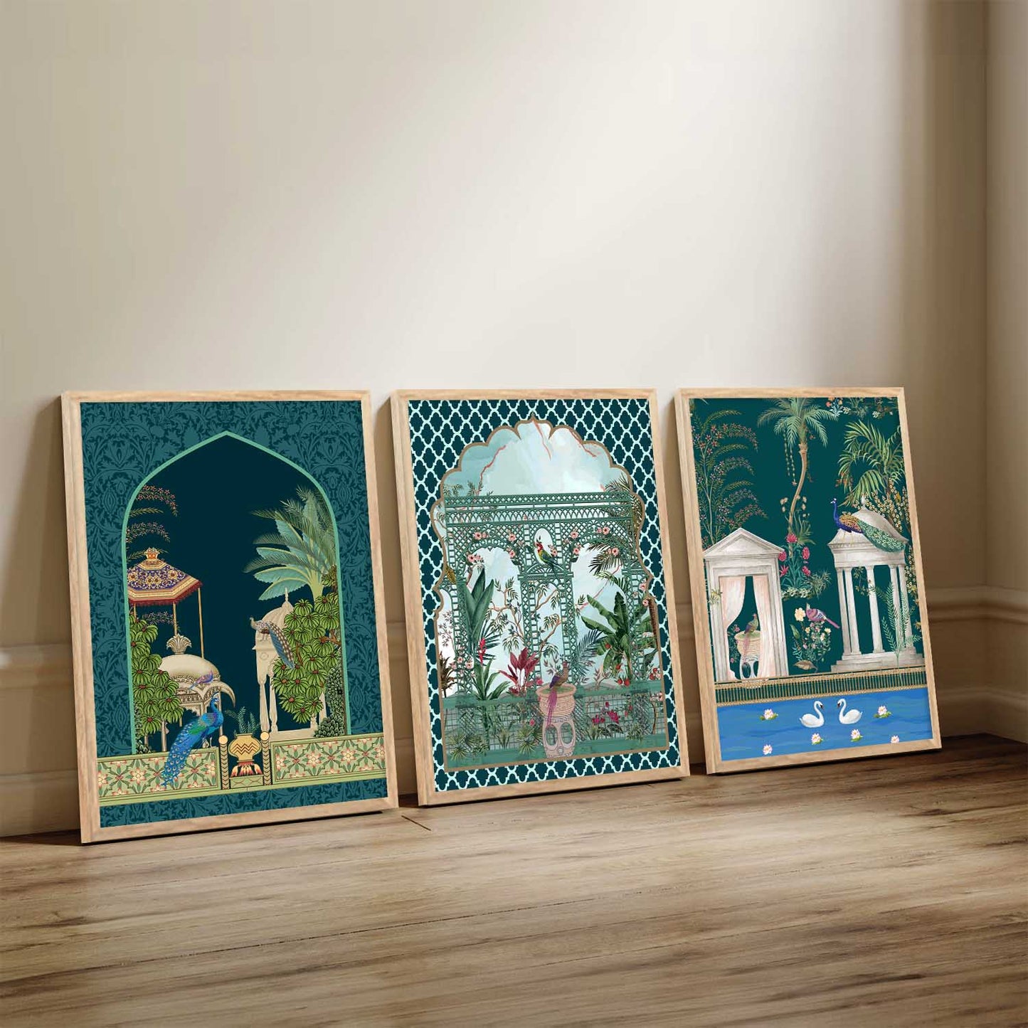 Traditional Wall Art Paintings for Living Room - Wall Poster With frames