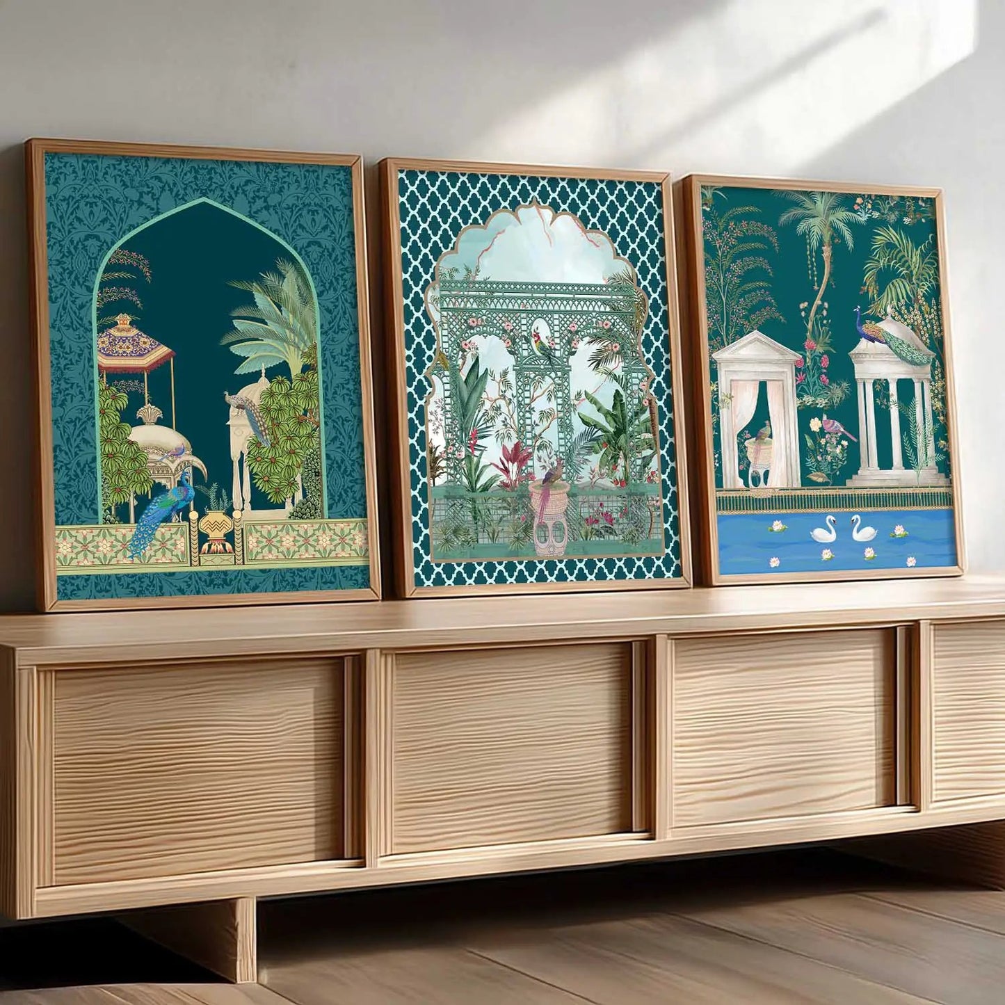 Traditional Wall Art Paintings for Living Room - Wall Poster With frames