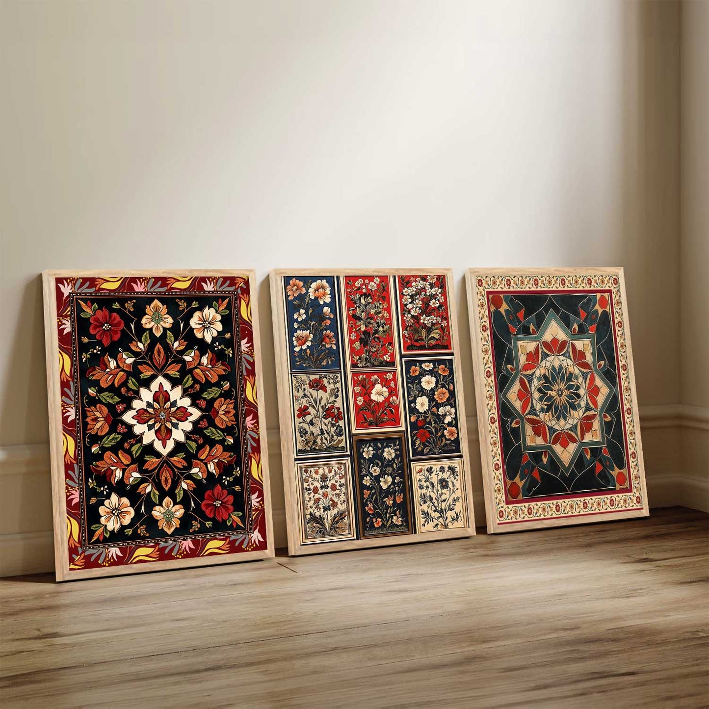 Traditional Wall Art Paintings for Living Room - Wall Poster With frames