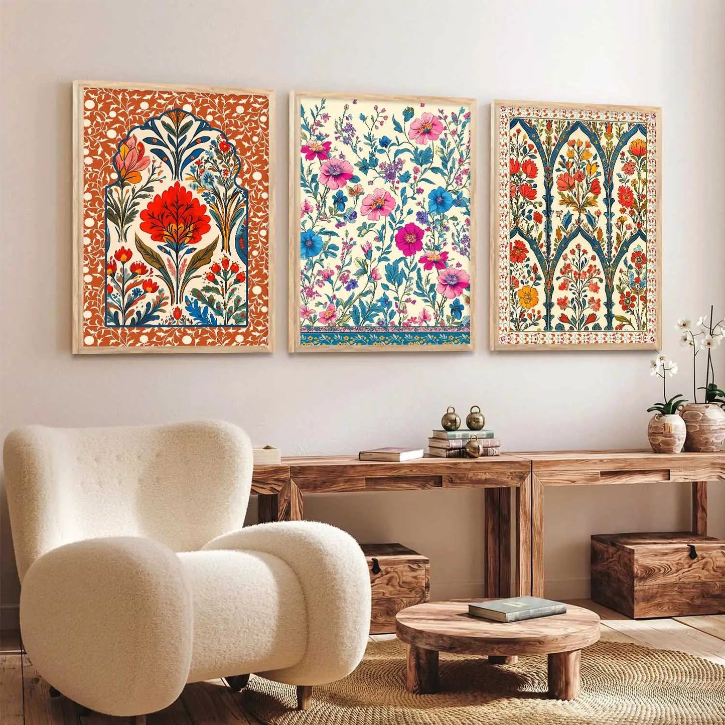 Traditional Wall Art Paintings for Living Room - Wall Poster With frames
