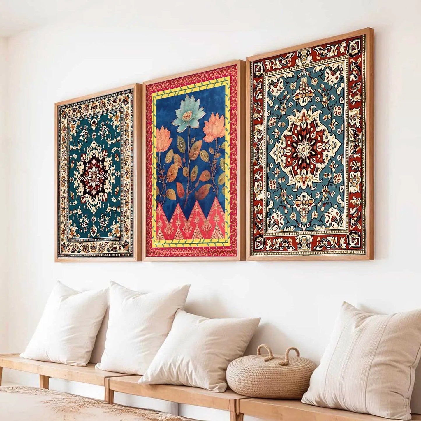 Traditional Wall Art Paintings for Living Room - Wall Poster With frames
