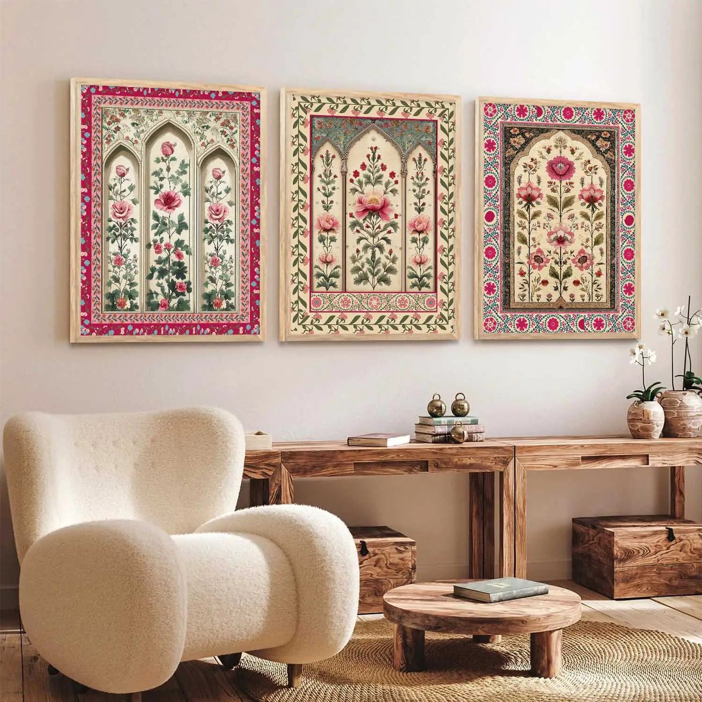 Traditional Wall Art Paintings for Living Room - Wall Poster With frames