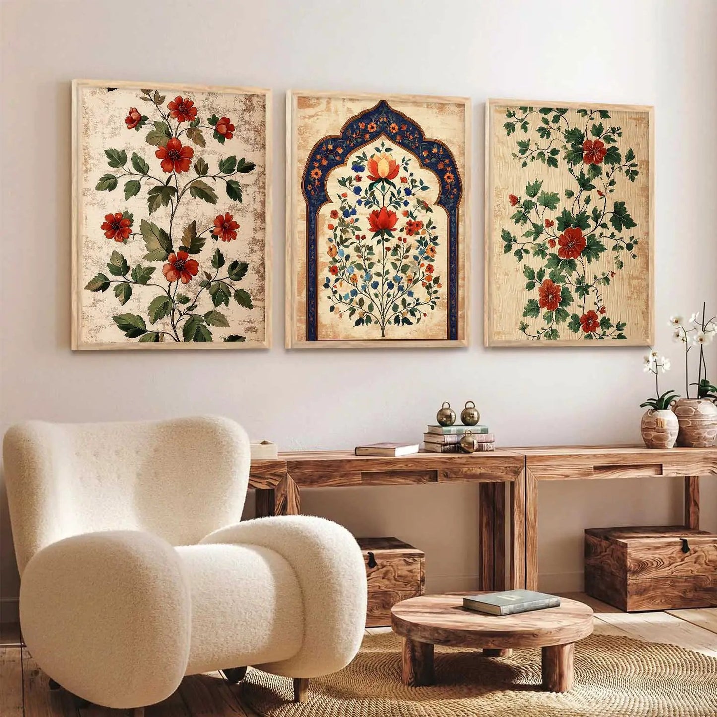 Traditional Wall Art Paintings for Living Room - Wall Poster With frames