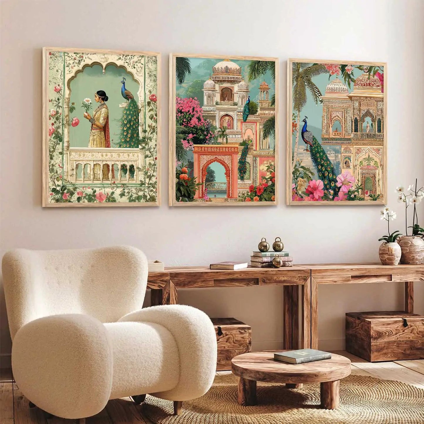 Traditional Wall Art Paintings for Living Room - Wall Poster With frames
