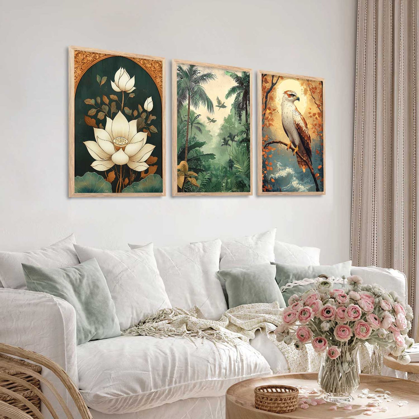 Nature Wall Art Paintings for Living Room - Wall Poster With frames