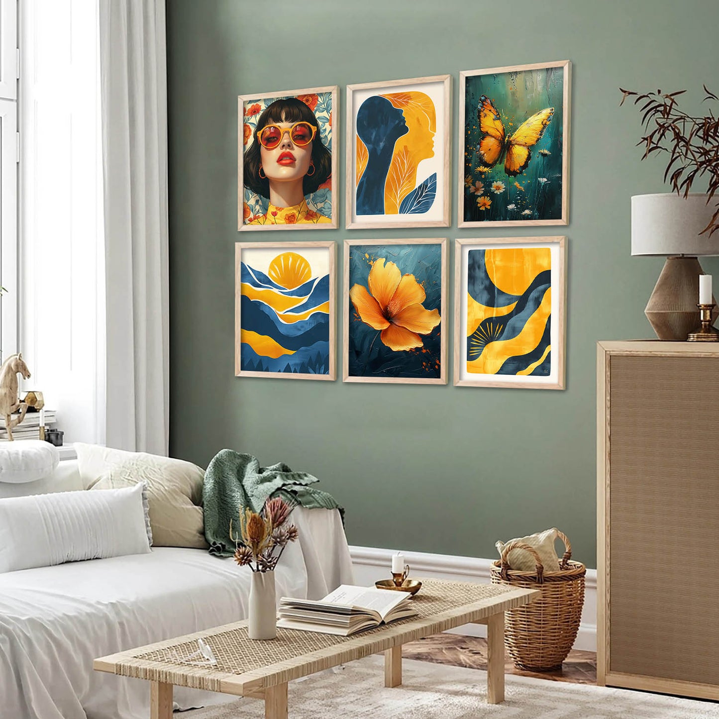 Modern Wall Art Home Décor For Living Room Office Home Hanging