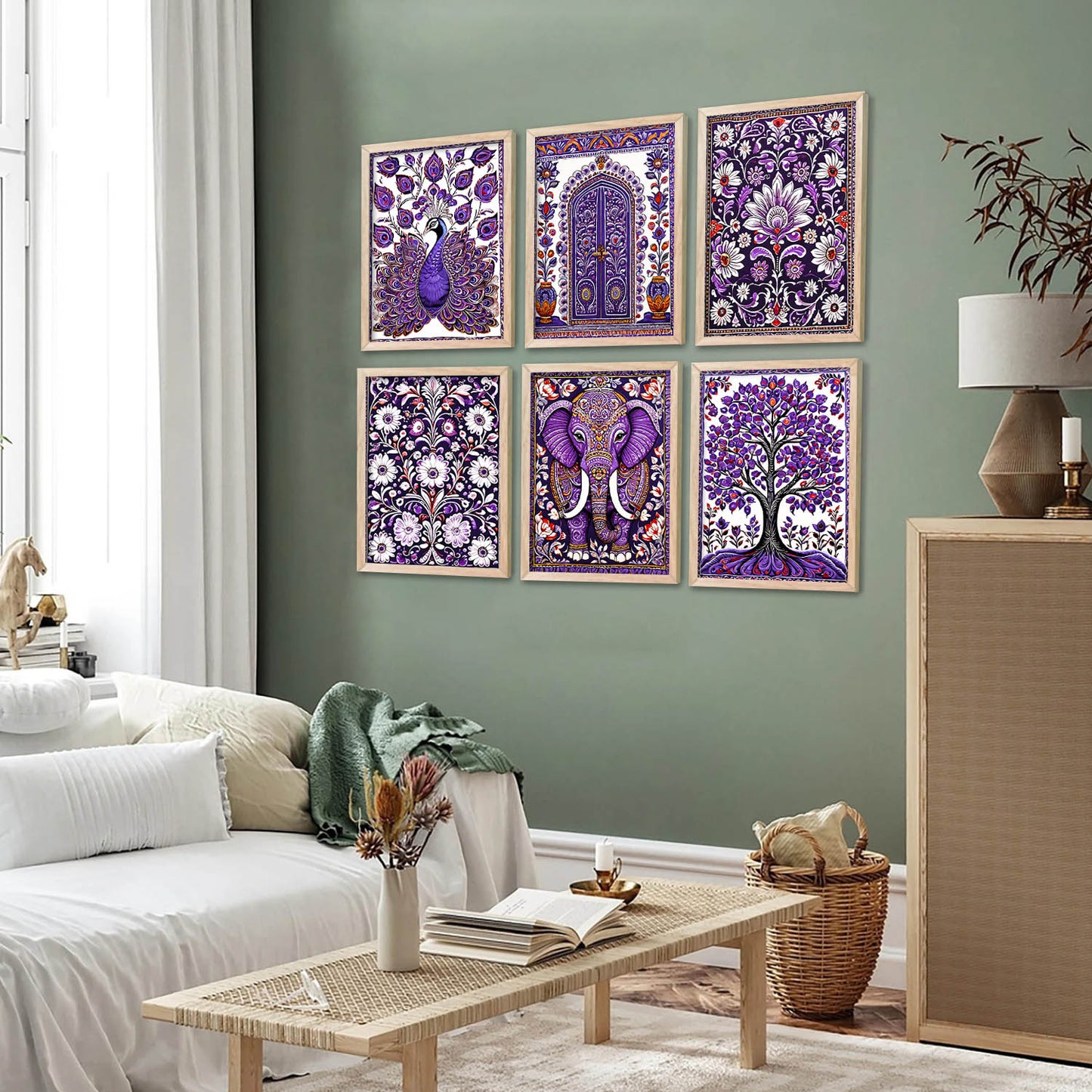 Madhubani Wall Art Home Décor For Living Room Office Home Hanging