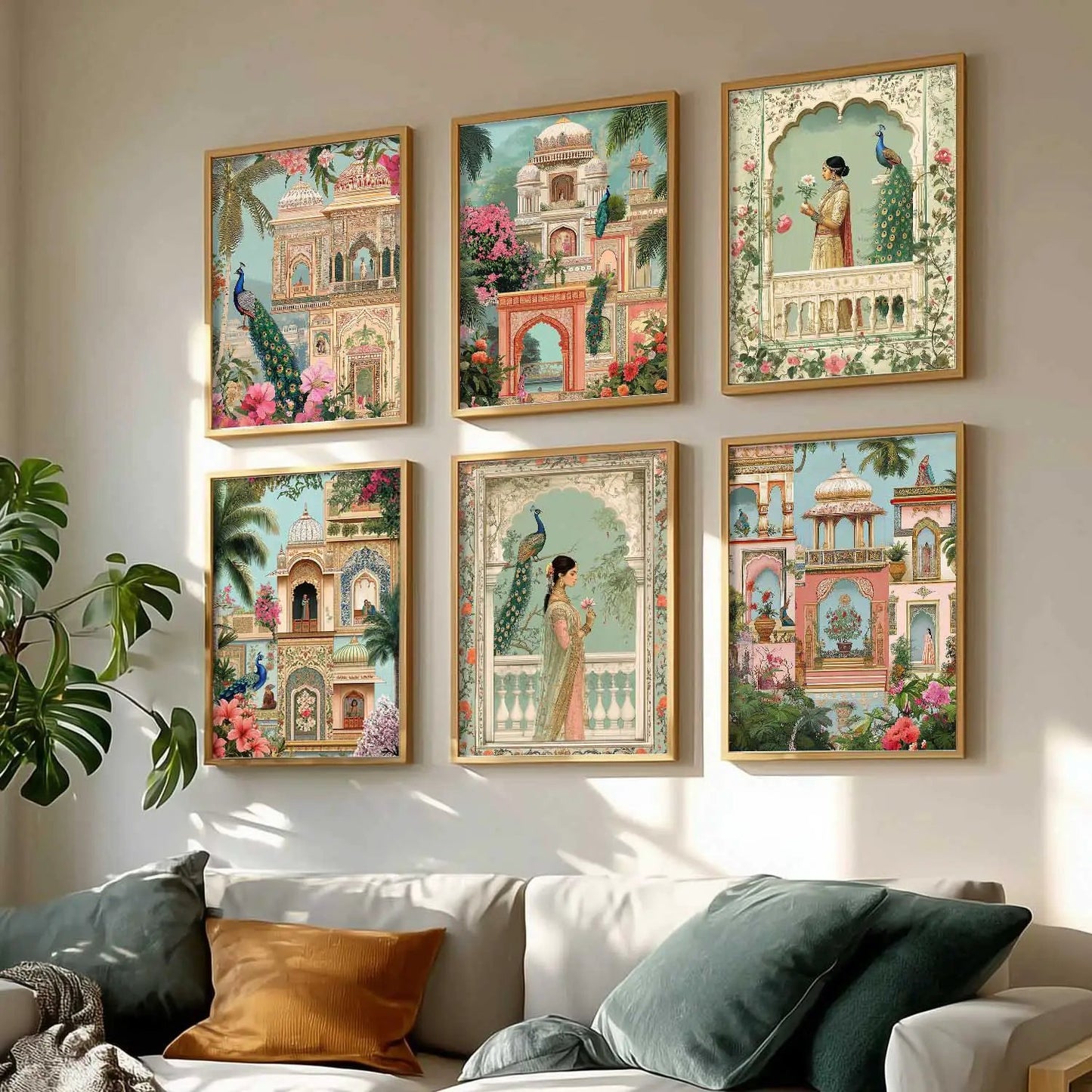 Madhubani Wall Art Paintings with Frame for Wall Decor