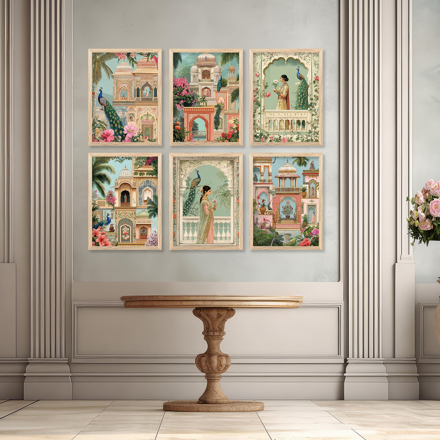 Madhubani Wall Art Paintings with Frame for Wall Decor