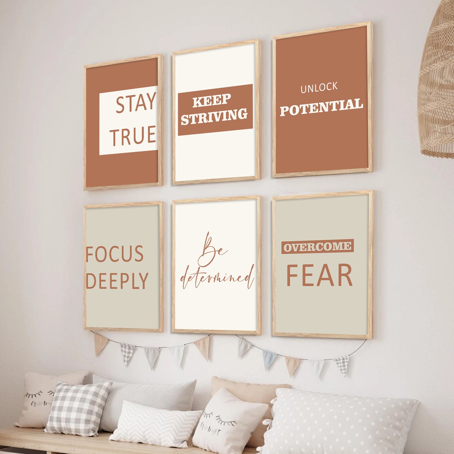 Motivational Wall Art Paintings with Frame for Wall Decor