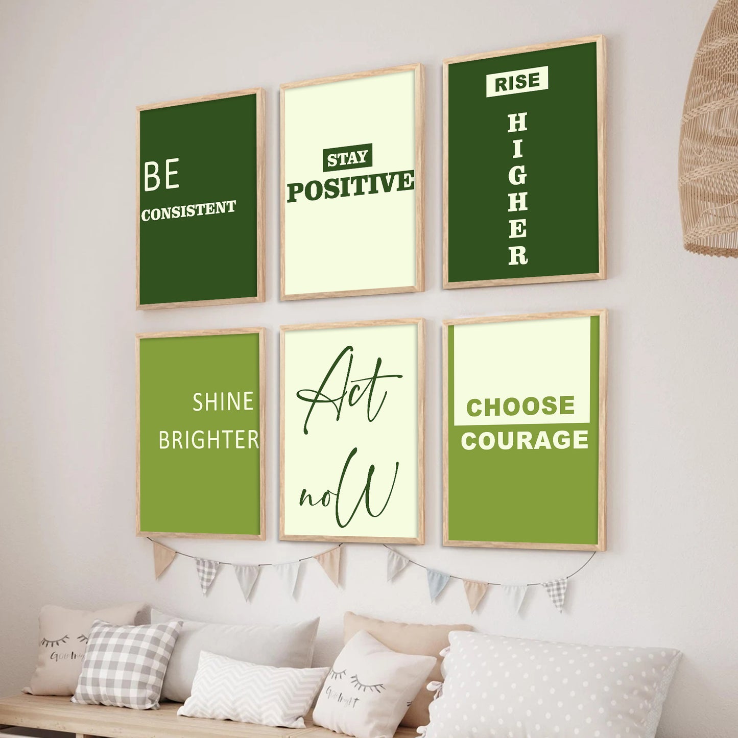 Motivational Wall Art Paintings with Frame for Wall Decor