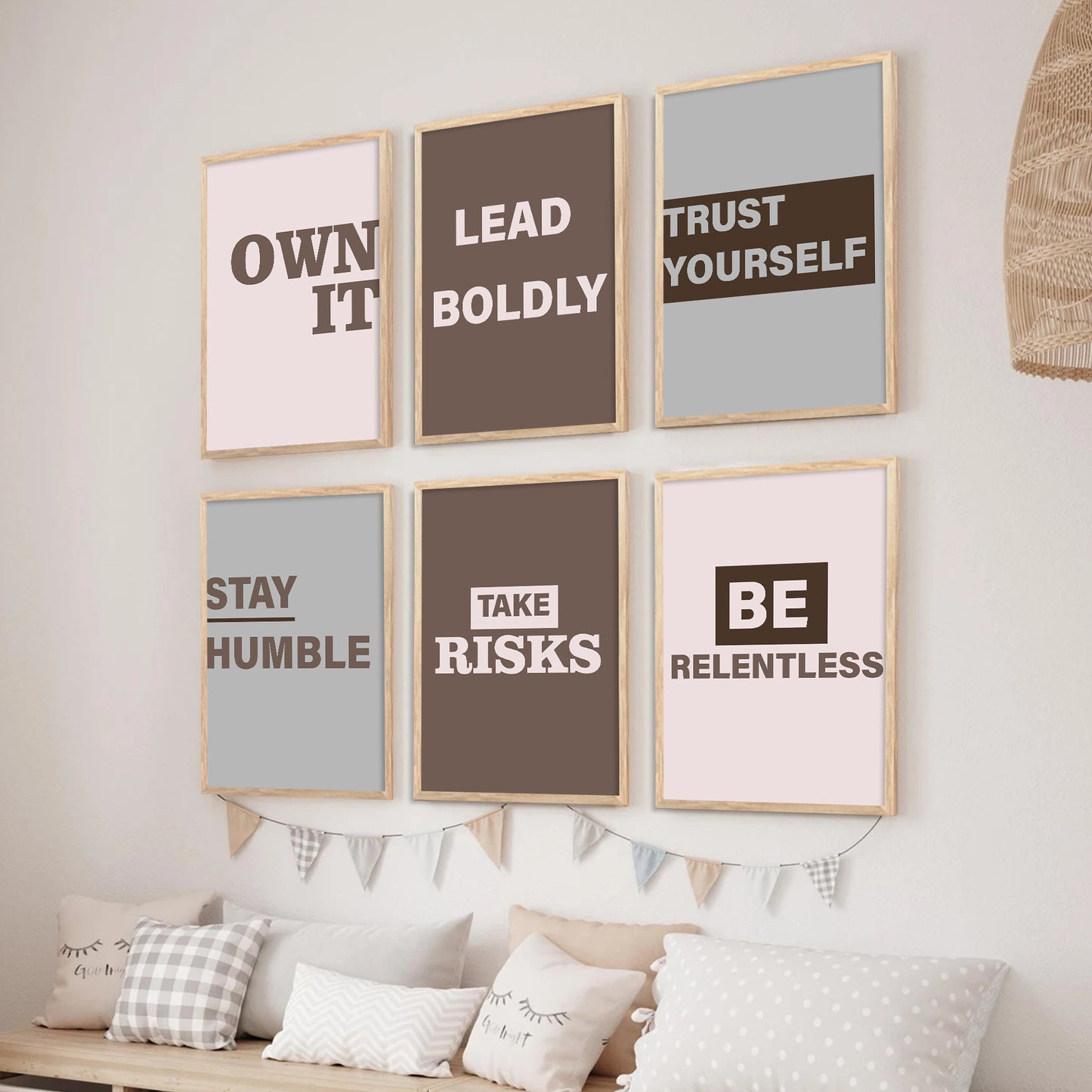 Motivational Wall Art Paintings with Frame for Wall Decor