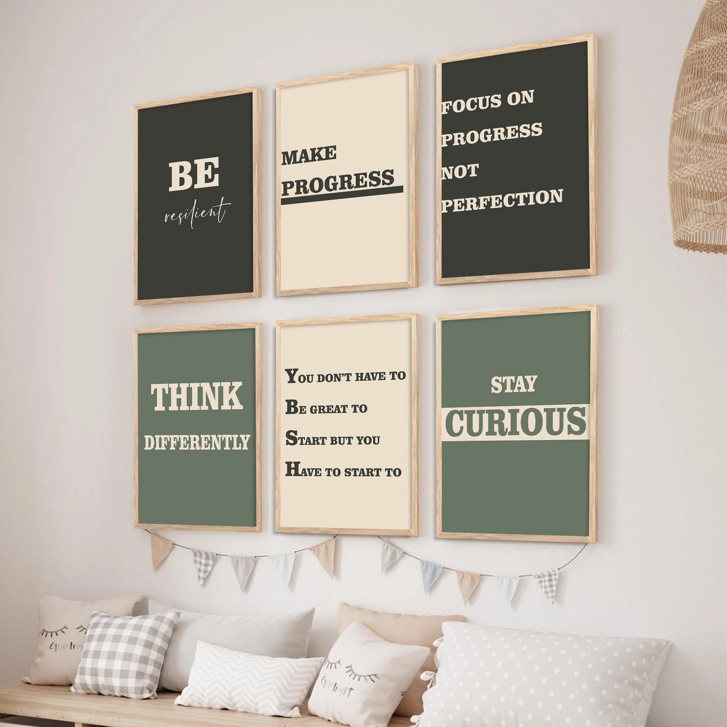 Motivational Wall Art Paintings with Frame for Wall Decor