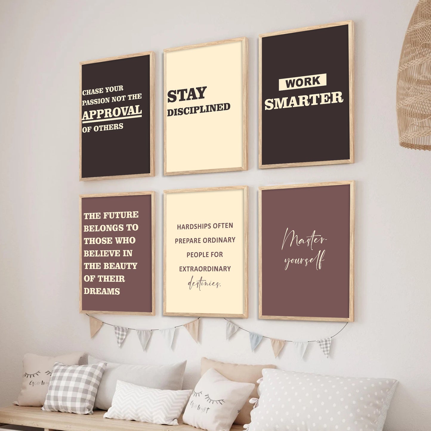 Motivational Wall Art Paintings with Frame for Wall Decor