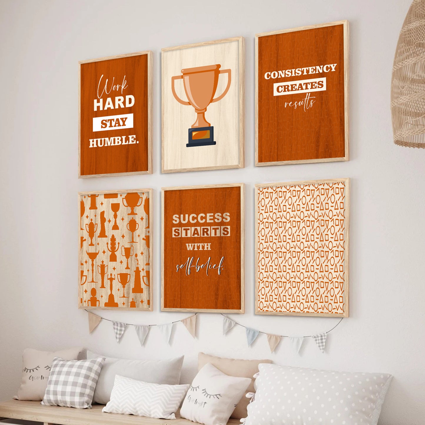 Motivational Wall Art Paintings with Frame for Wall Decor
