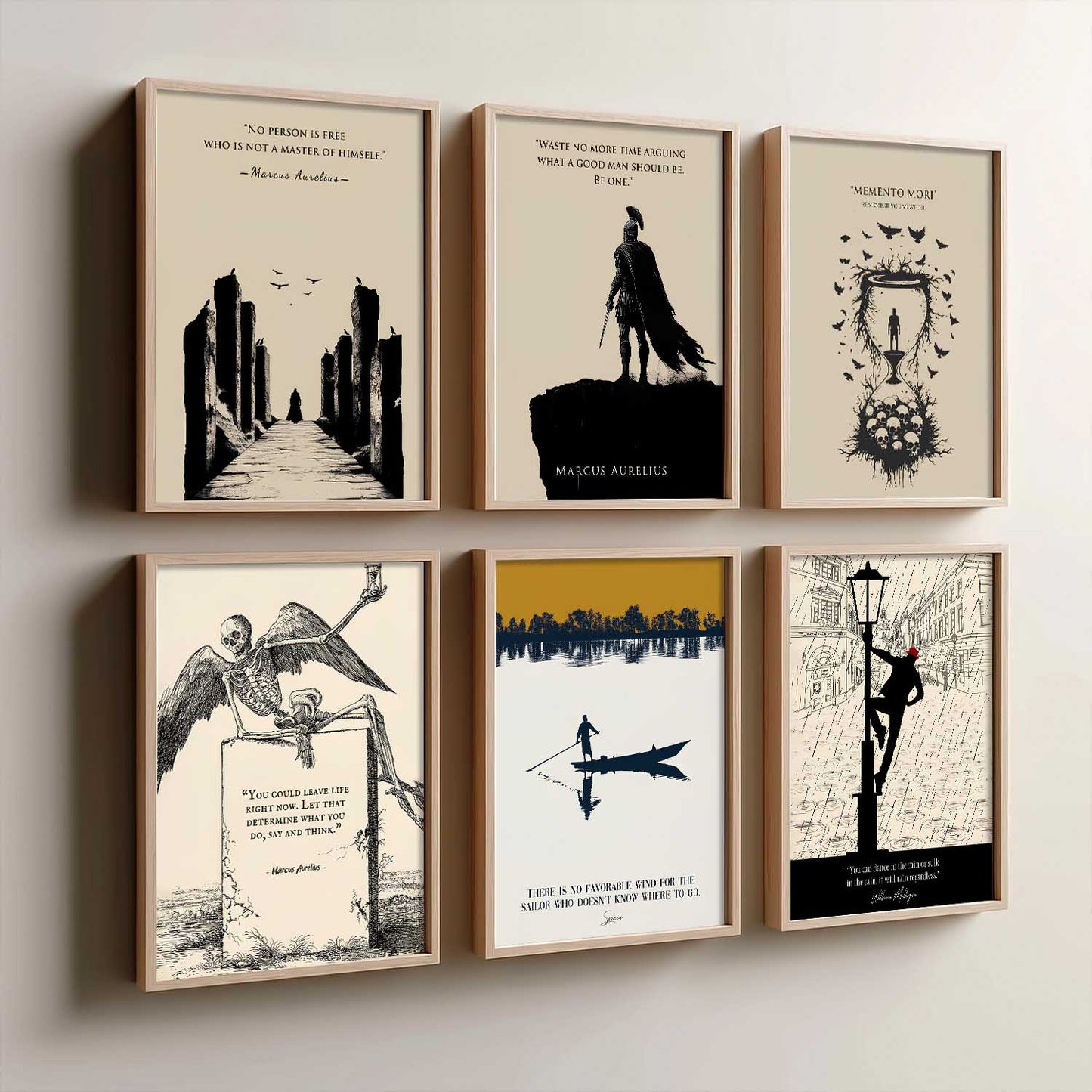 Motivational Quotes Wall Art Paintings with Frame for Living Room Bedroom