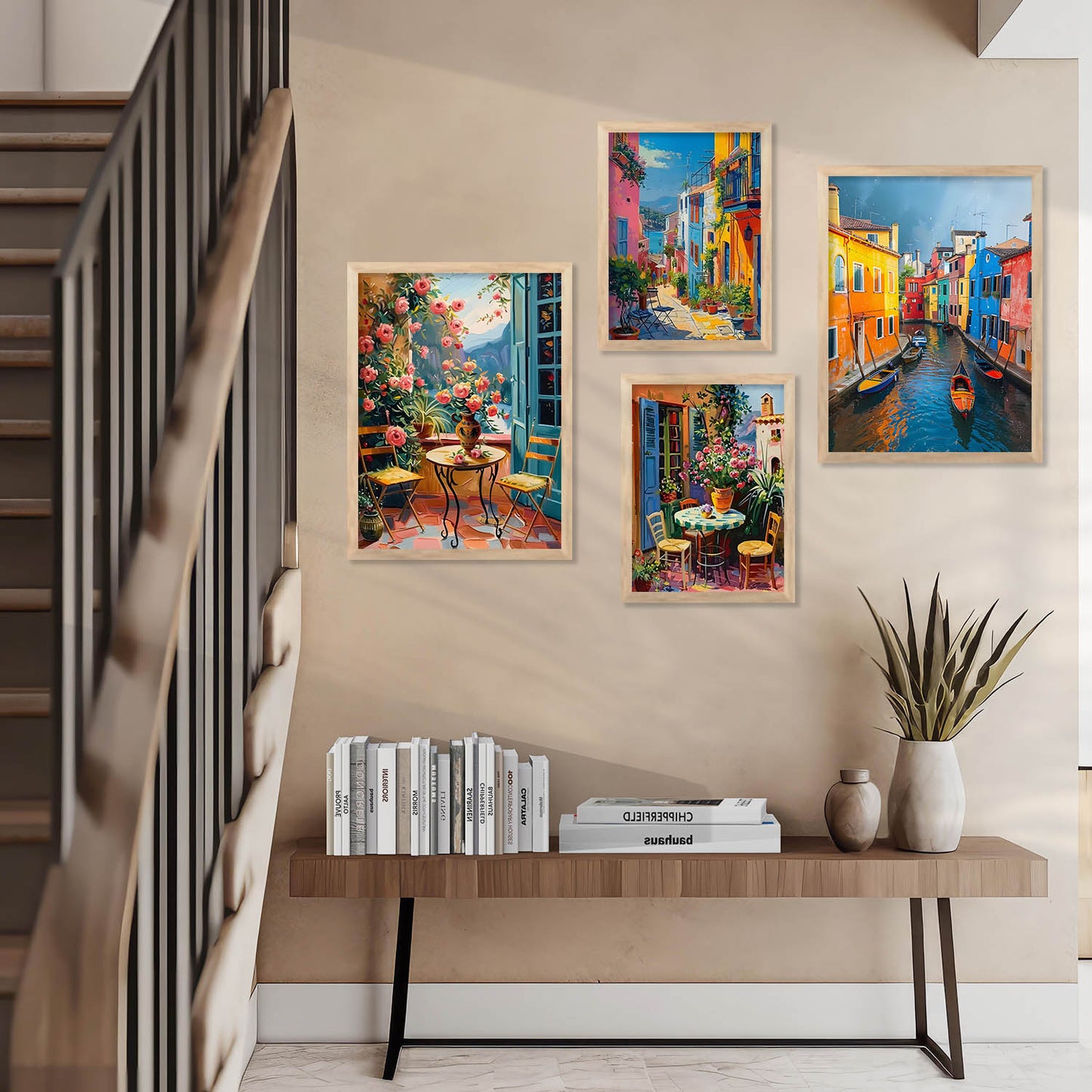 City View Wall Art Prints For Wall Hanging Home Decor