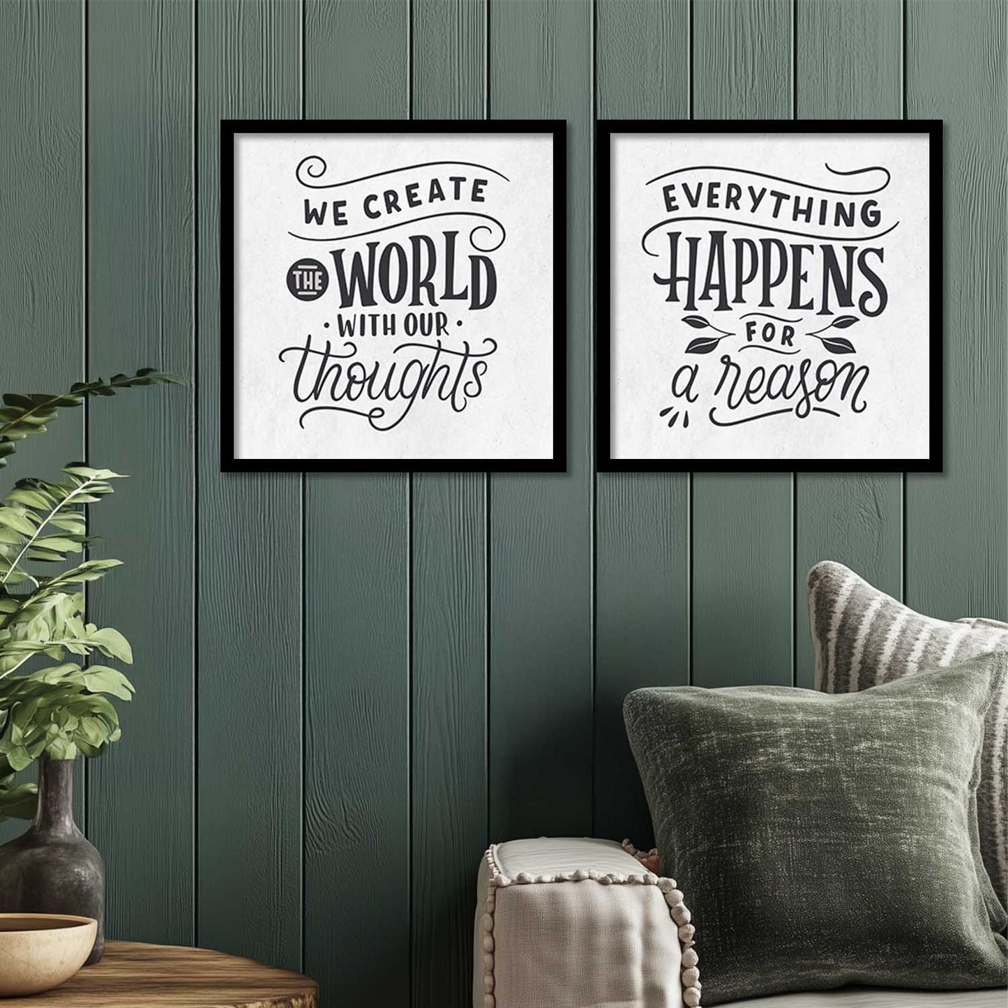 Motivational Wall Art Paintings with Frame for Wall Decor