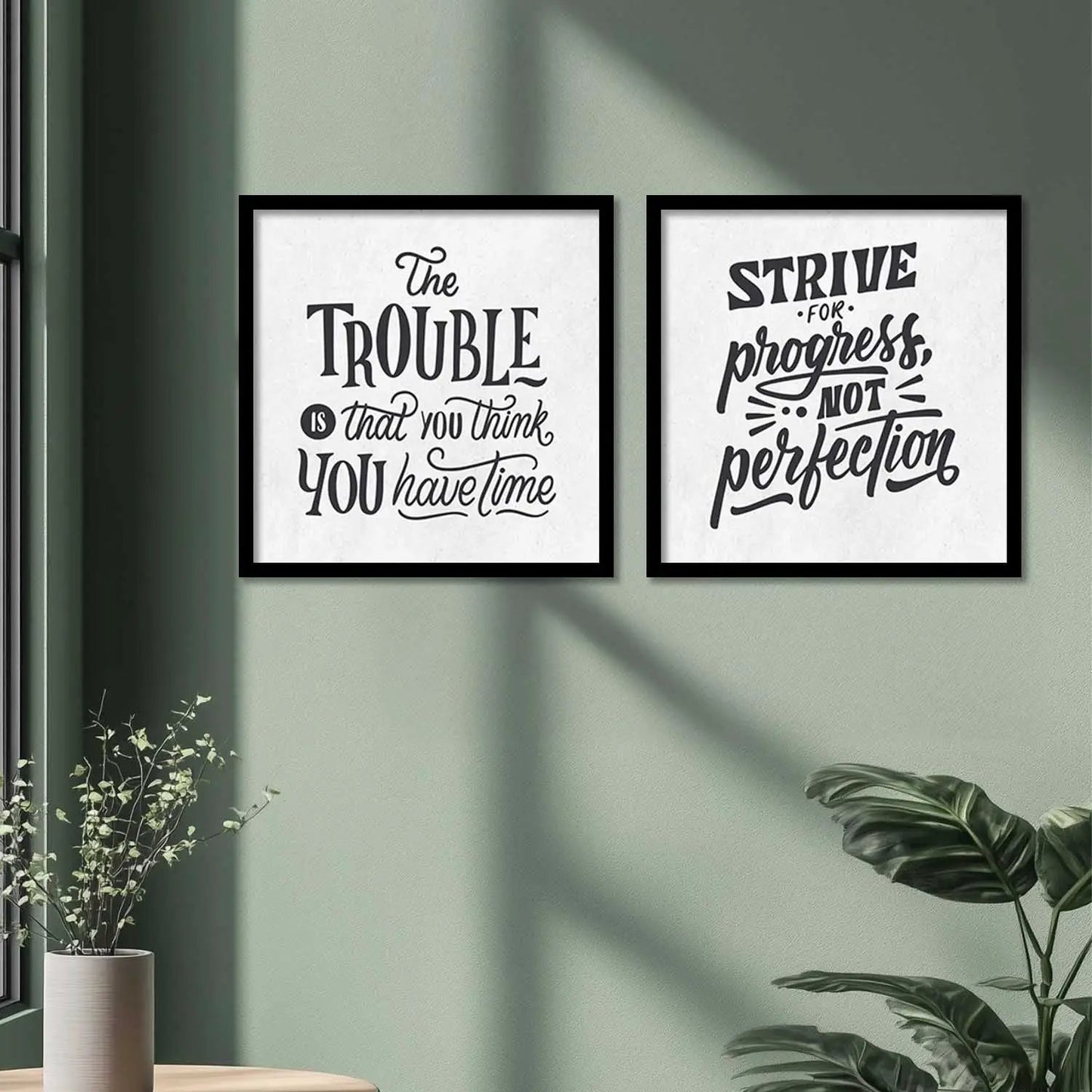 Motivational Wall Art Paintings with Frame for Wall Decor
