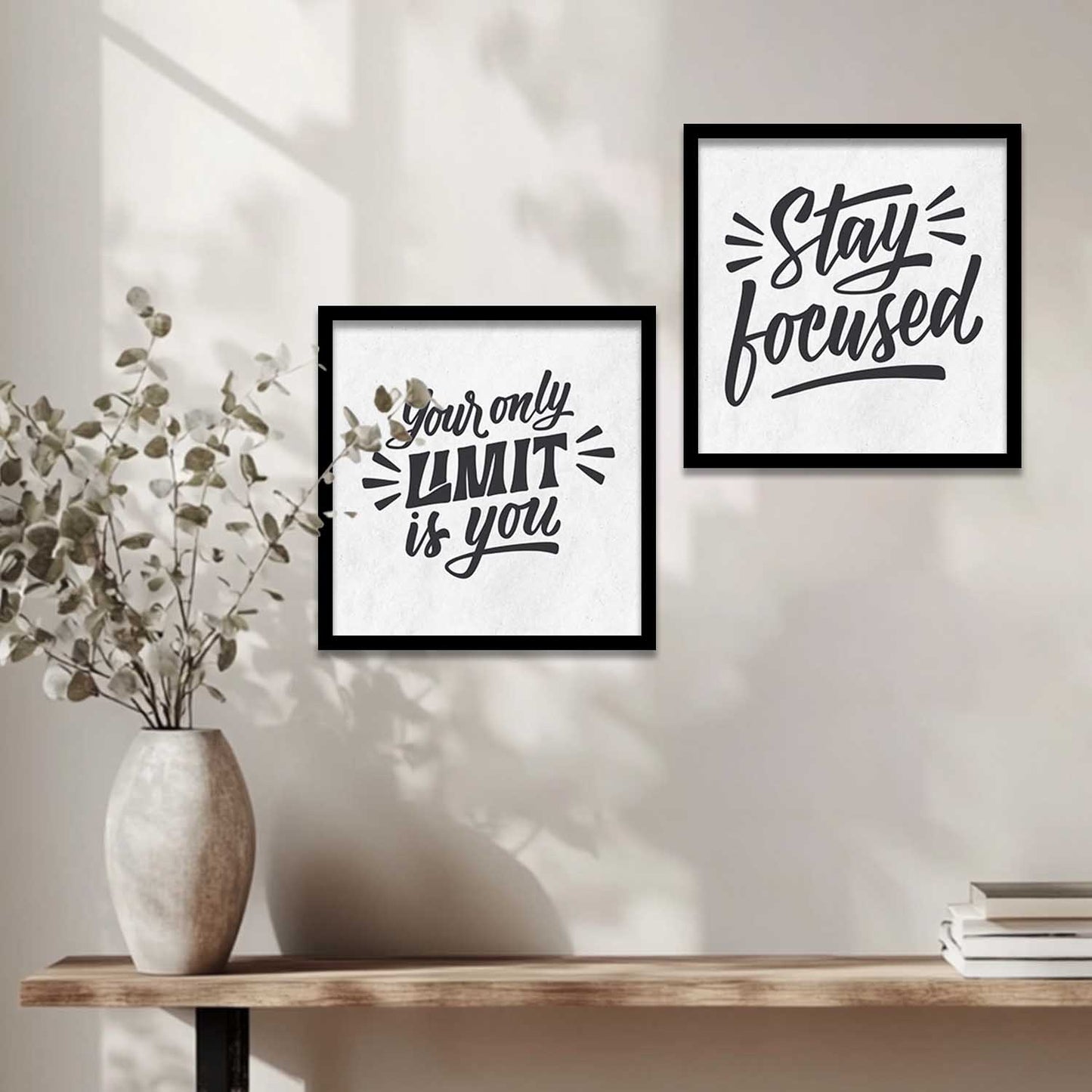 Motivational Wall Art Paintings with Frame for Wall Decor