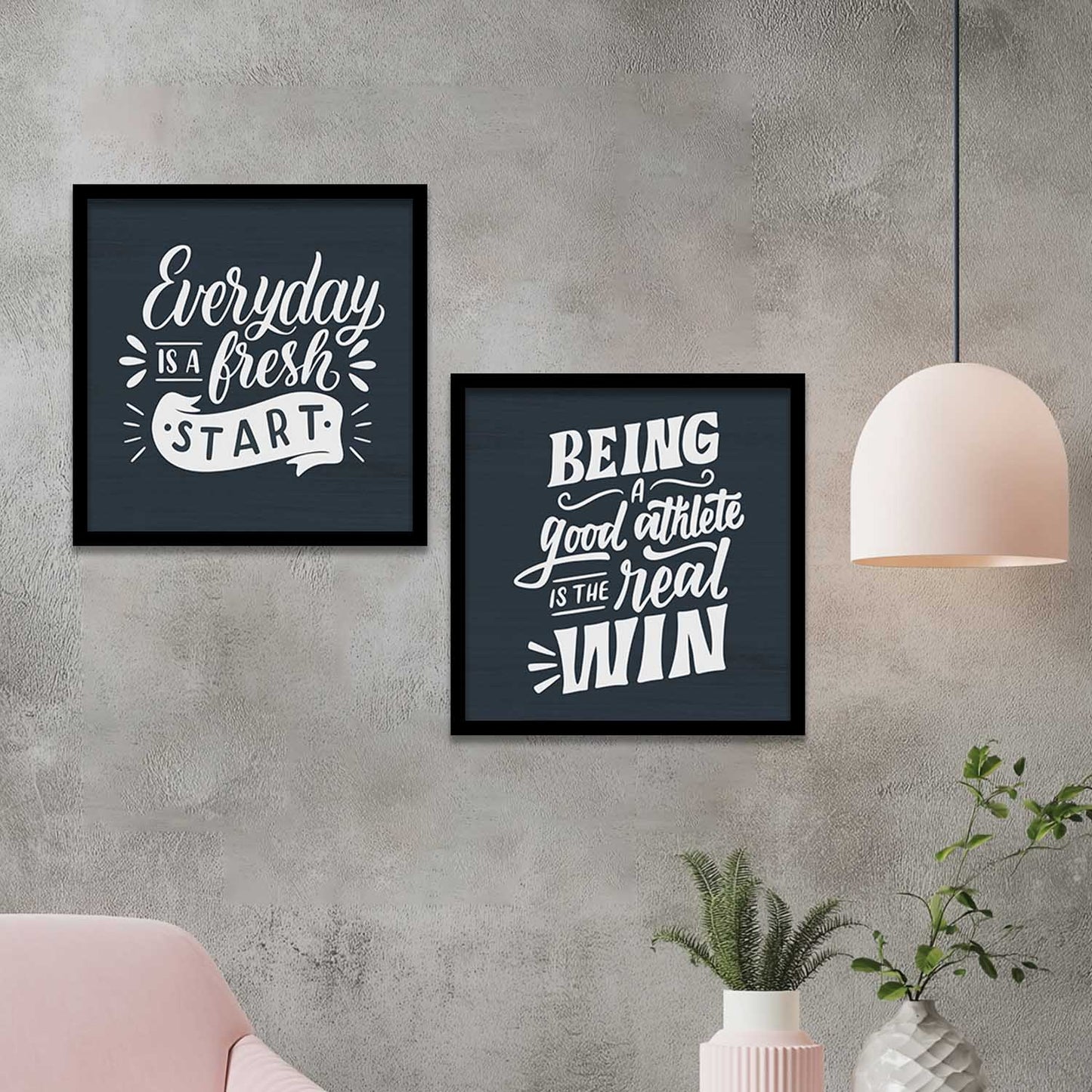 Motivational Wall Art Paintings with Frame for Wall Decor