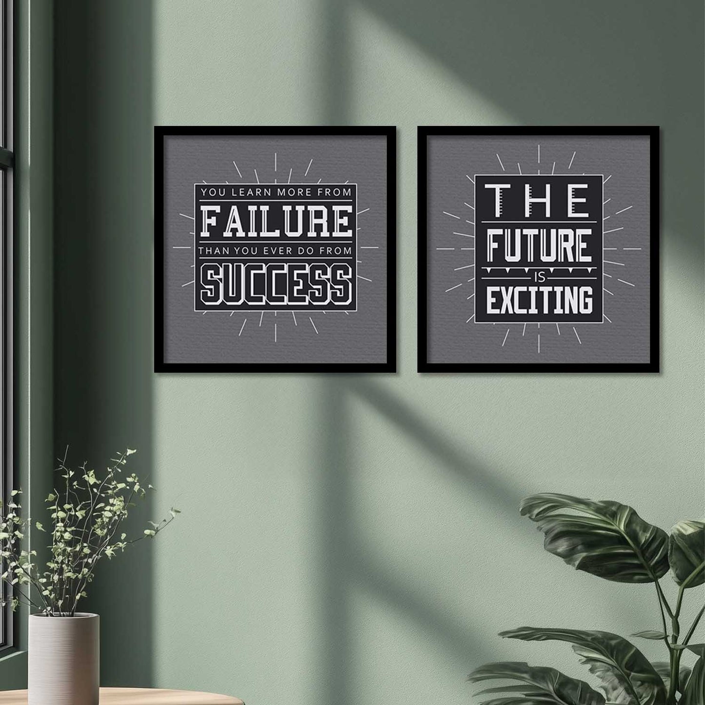 Motivational Wall Art Paintings with Frame for Wall Decor