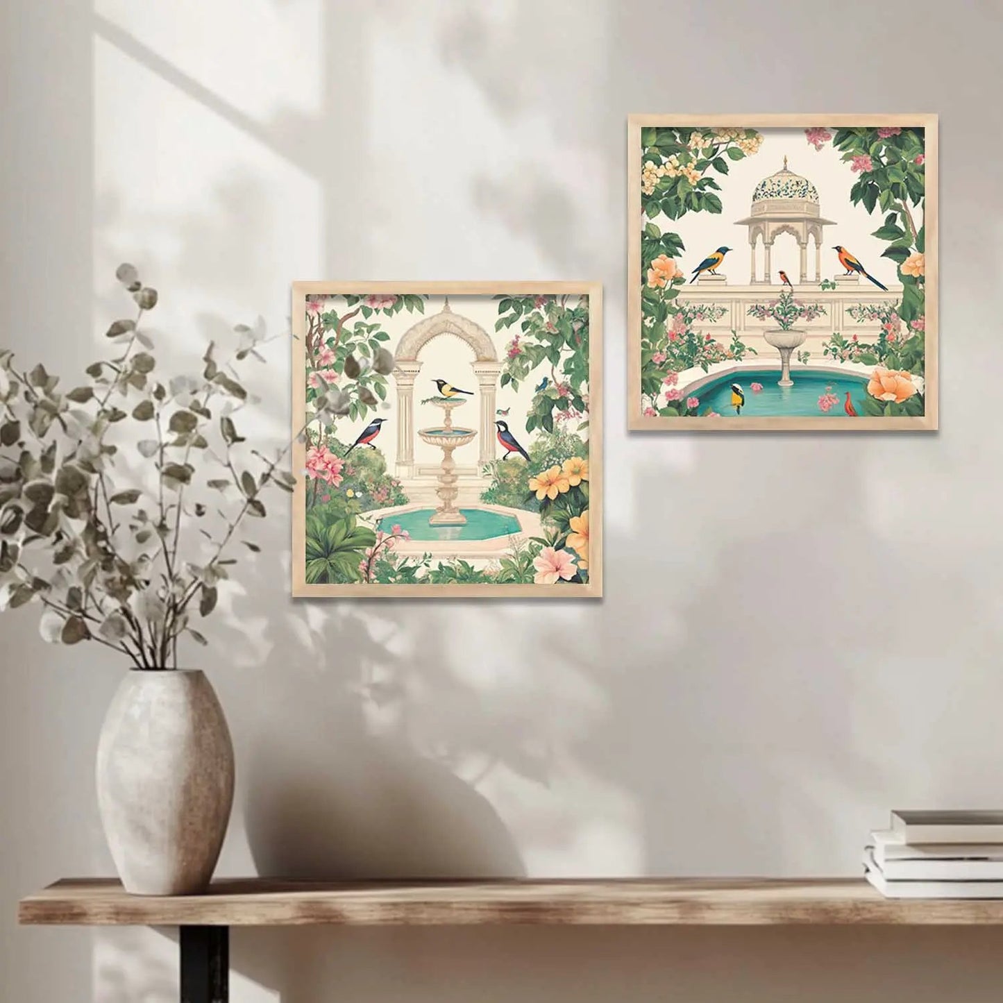 Traditional Wall Art Paintings with Frame for Wall Decor
