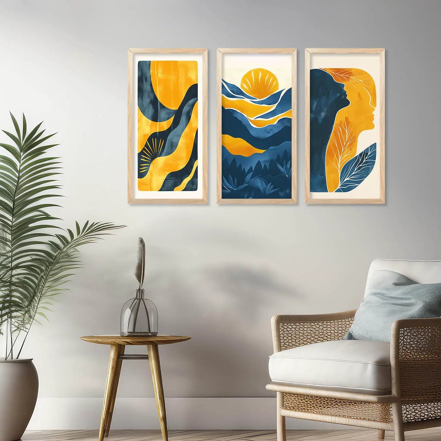 Abstract Wall Art Home Decor Living Room , Decorative Wall Prints