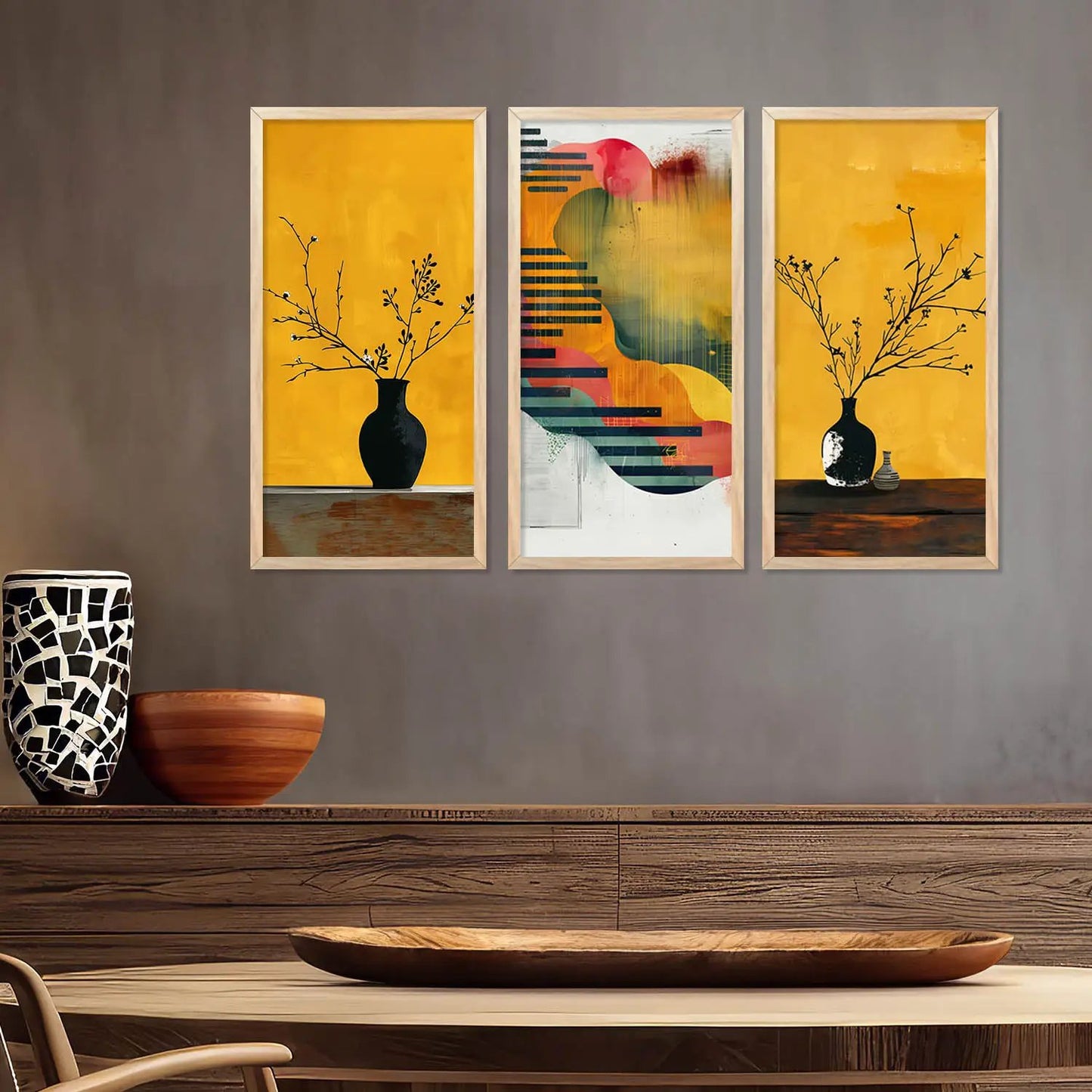 Abstract Wall Art Home Décor Living Room , Decorative Wall Prints
