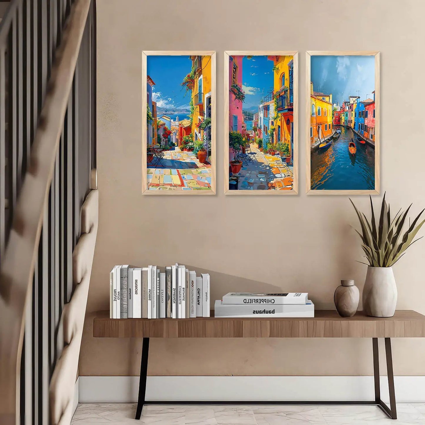 City View Wall Art Home Décor Living Room , Decorative Wall Prints