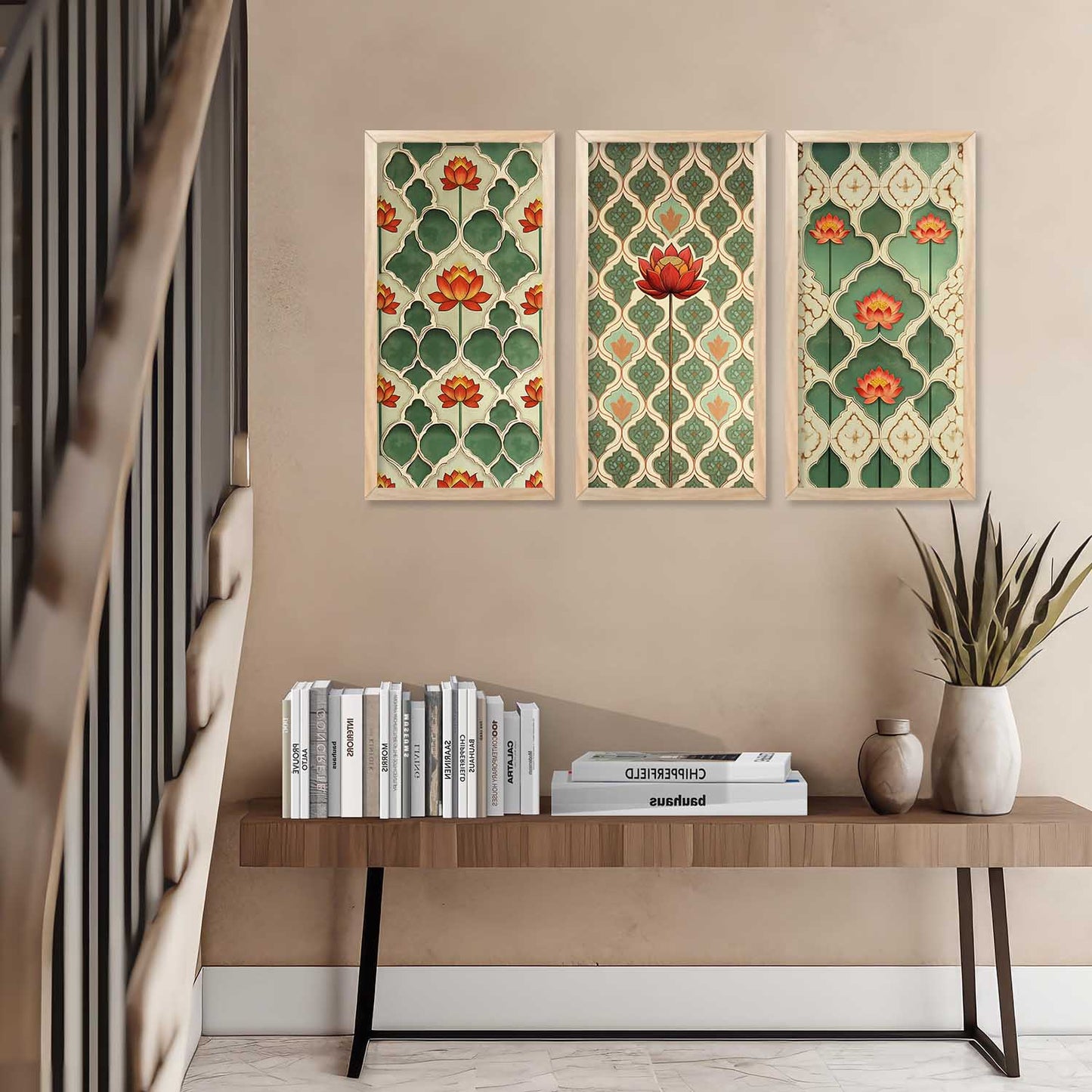 Floral Wall Print For Living Room Wall Decor