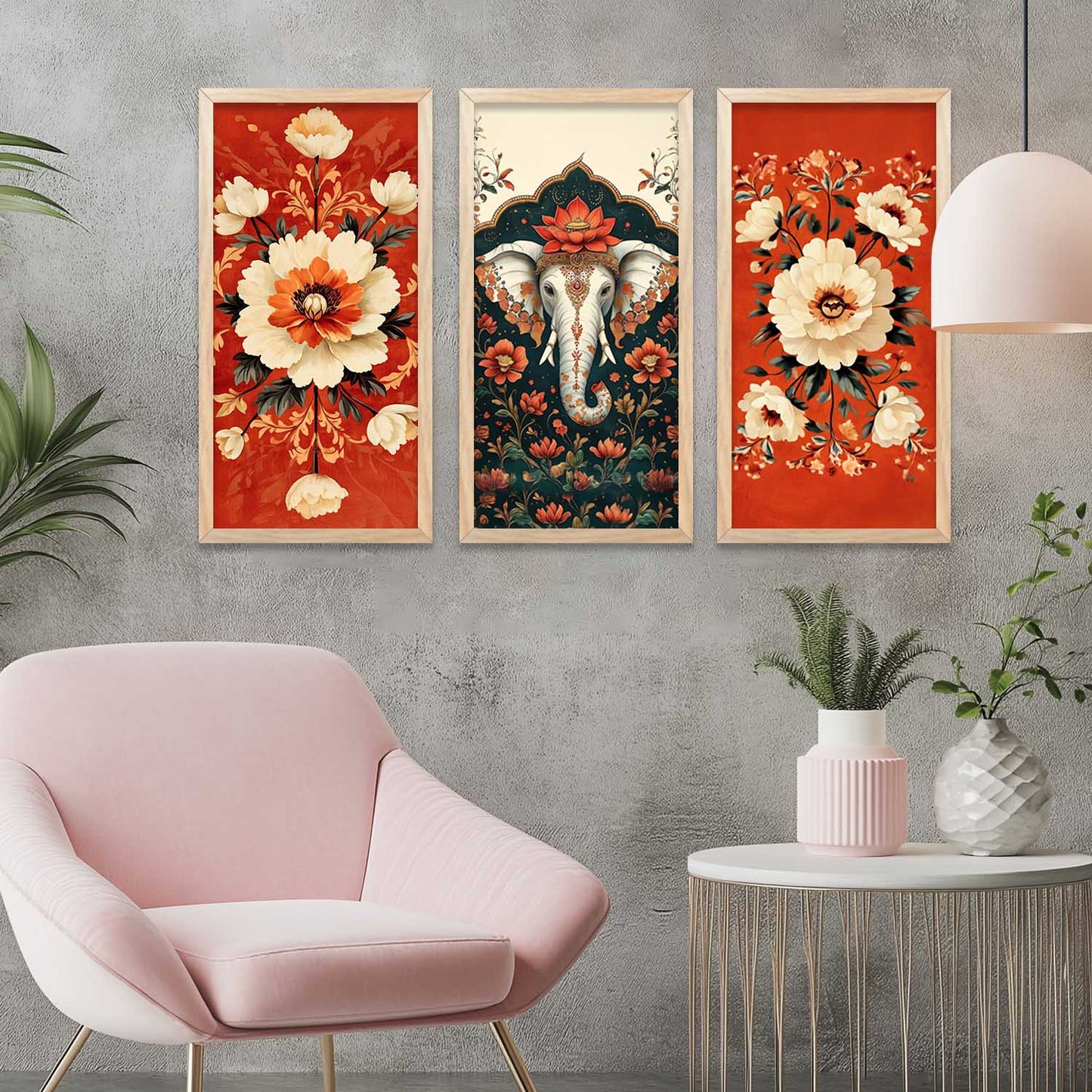 Traditional Wall Print For Living Room Wall Decor