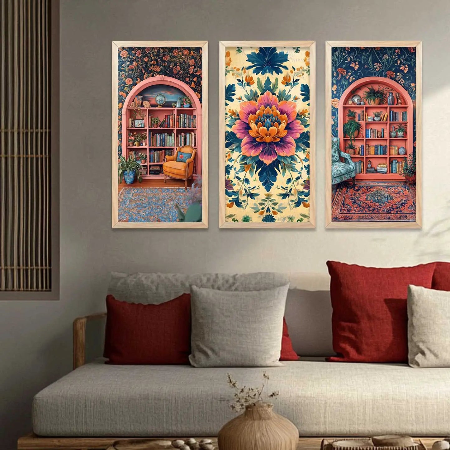 Traditional Wall Print For Living Room Wall Decor