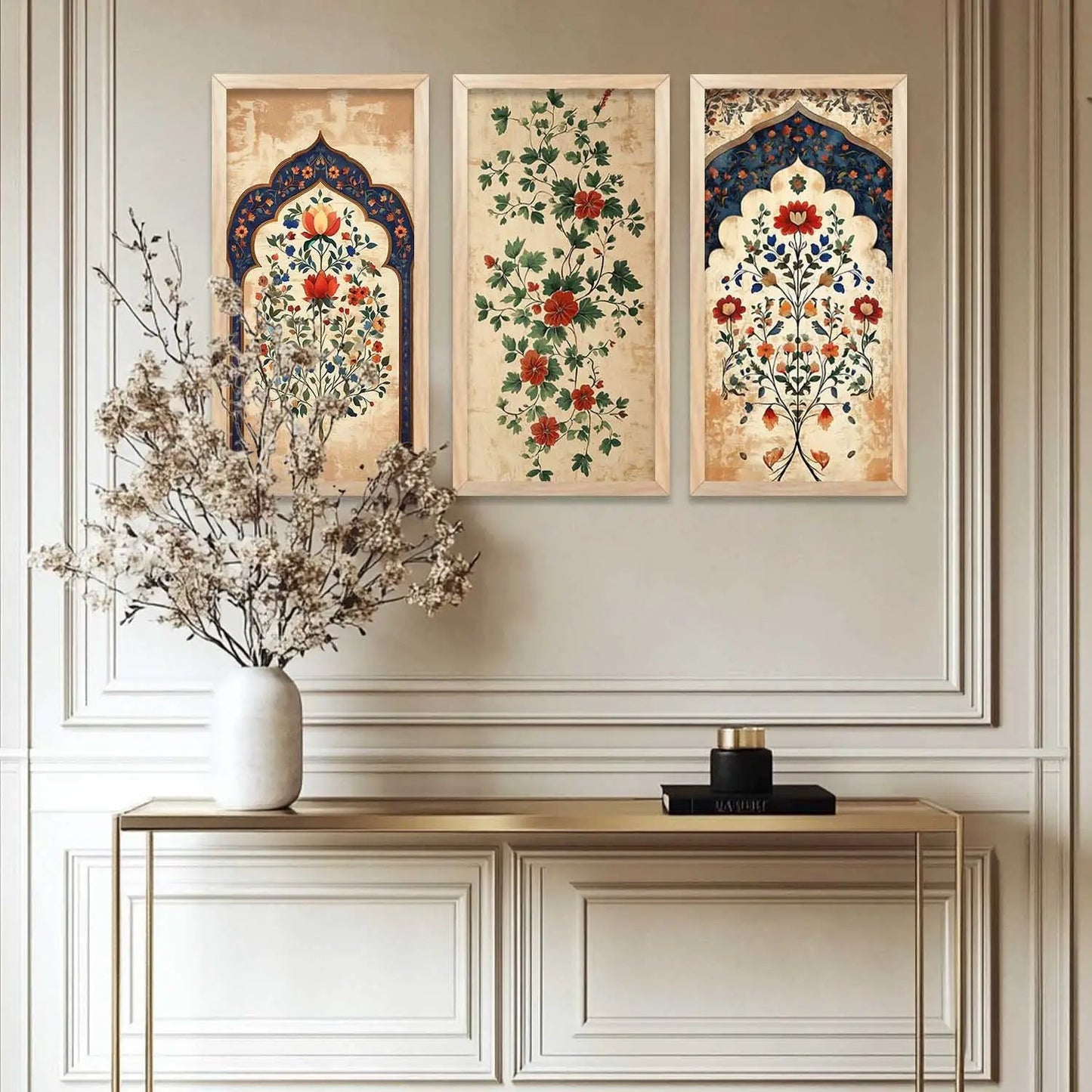 Floral Wall Print For Living Room Wall Decor