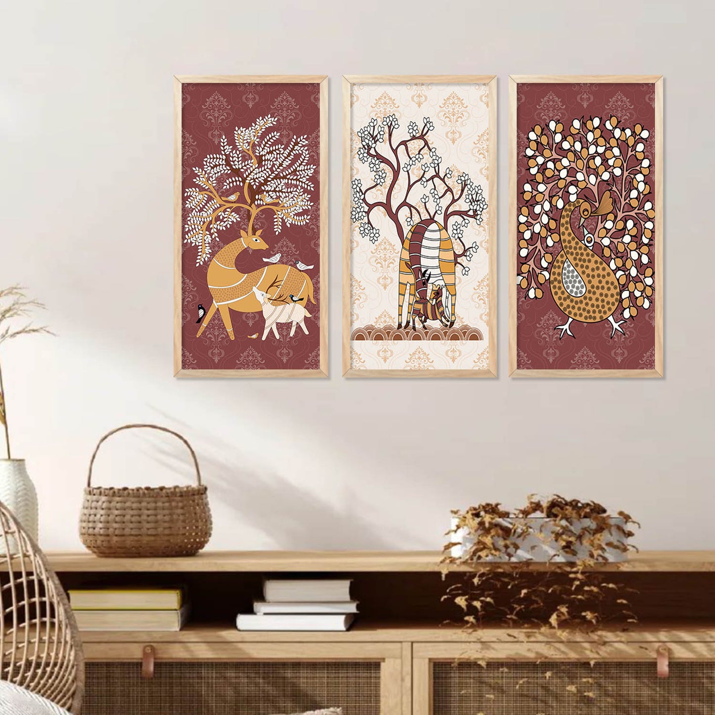Gond Wall Art Framed Prints, Decorative Wall Art